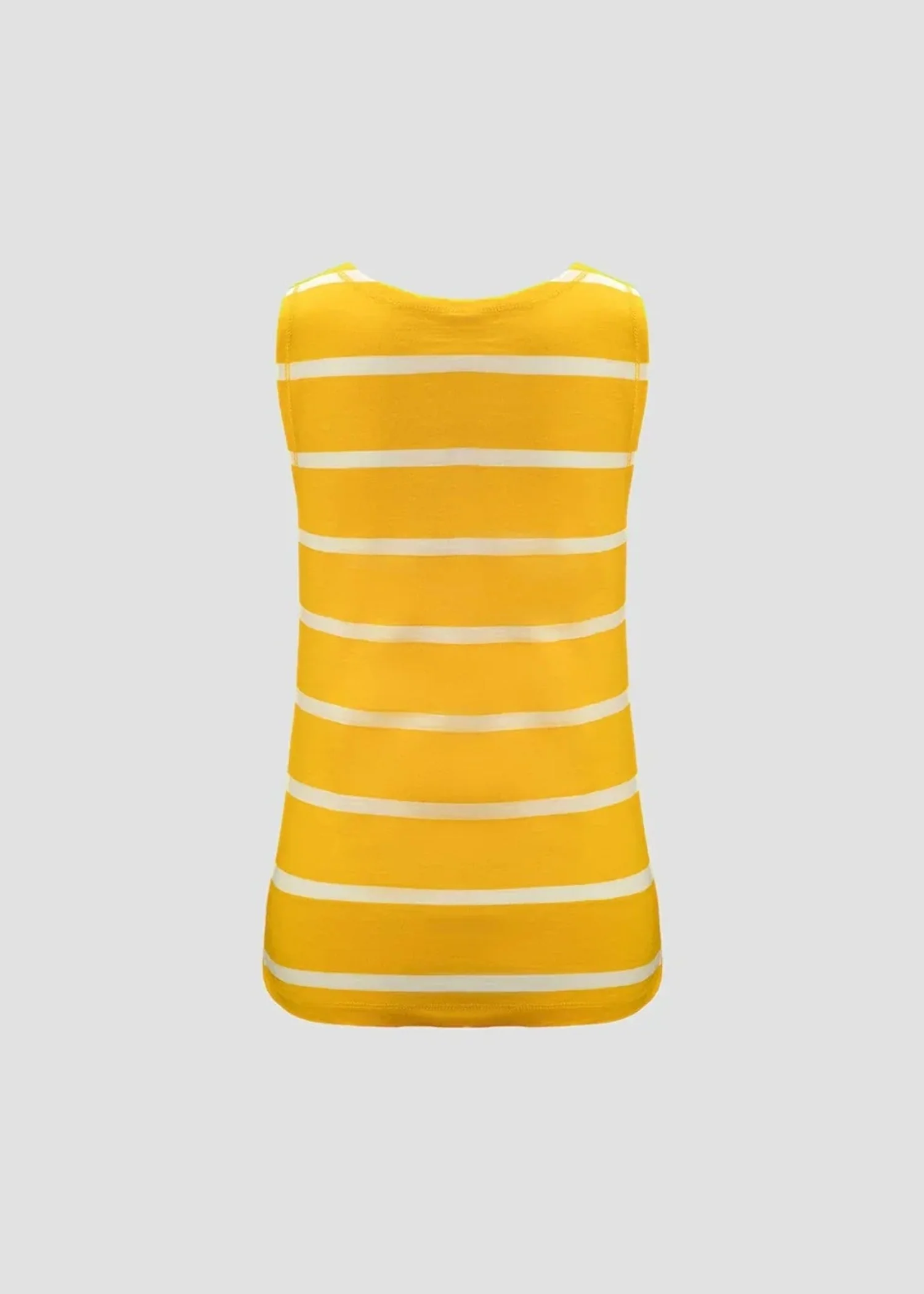 cotton jersey Tank Top in Yellow - view 5