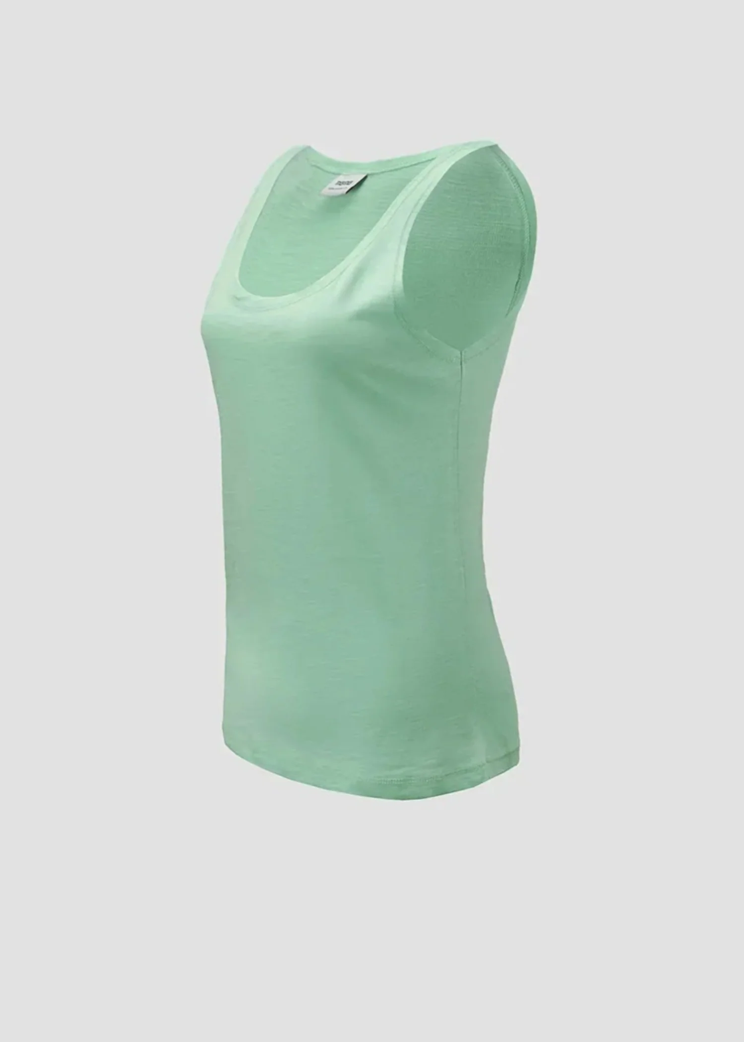 cotton jersey Tank Top in Mint green - view 5