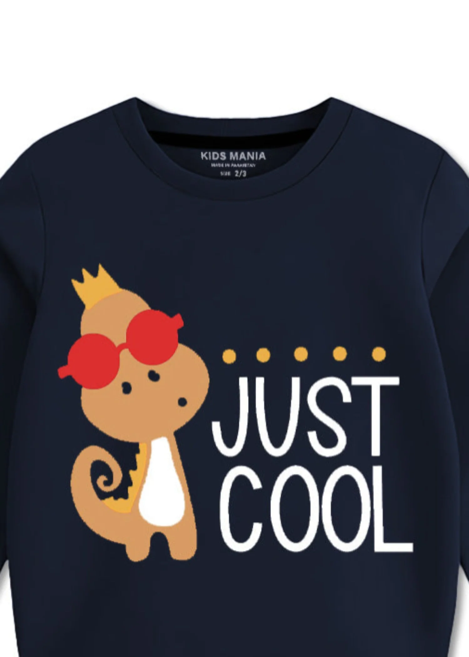 fleece Sweatshirt in Navy blue - view 2