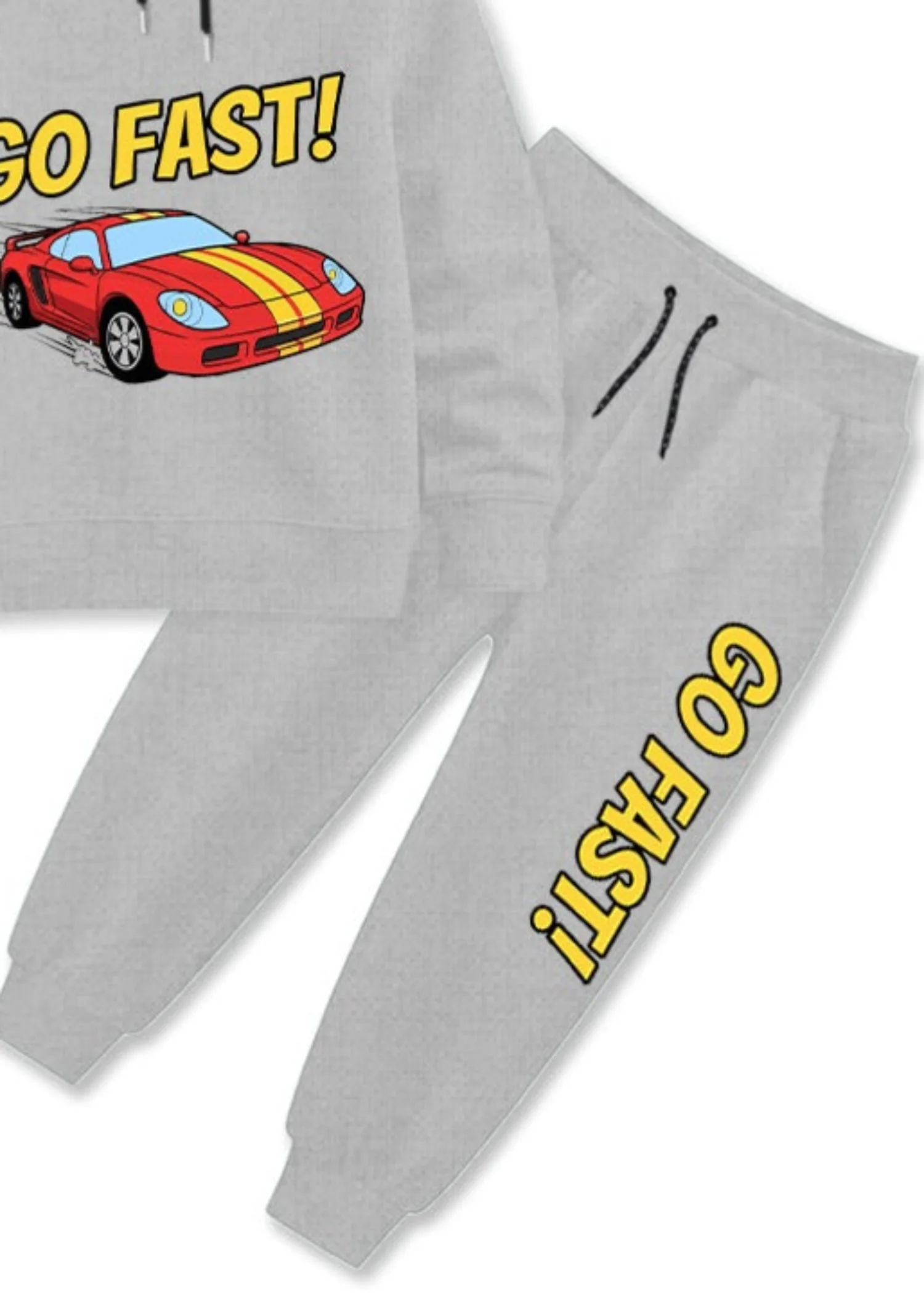 fleece Tracksuit in Light grey - view 3