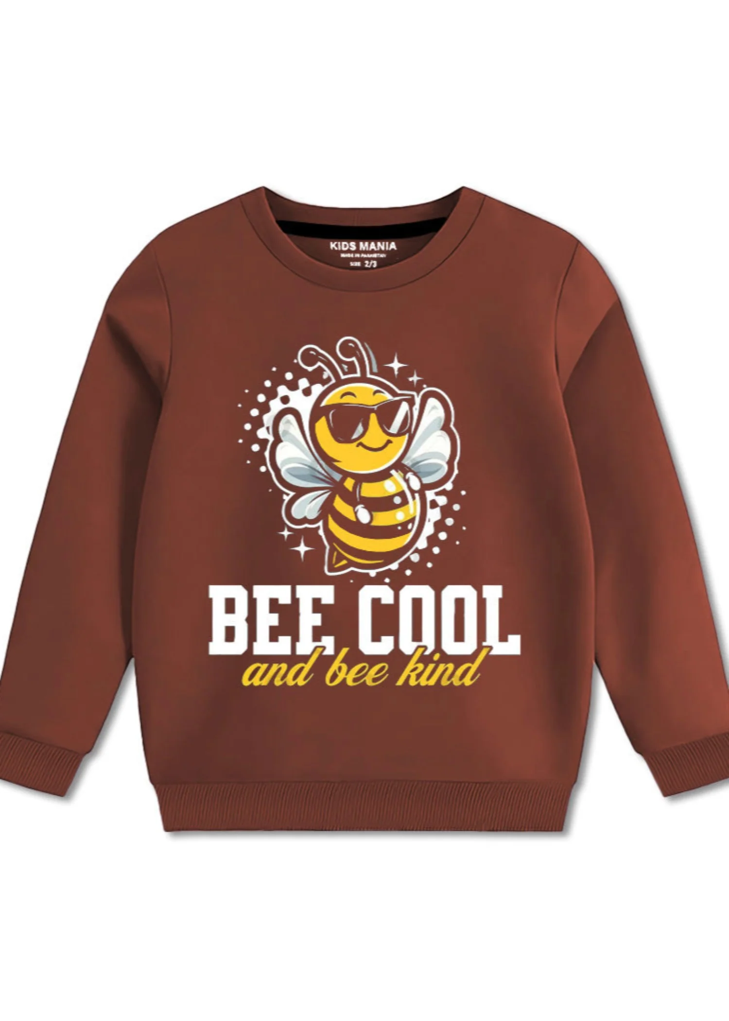 fleece Sweatshirt in Rustic brown - view 3