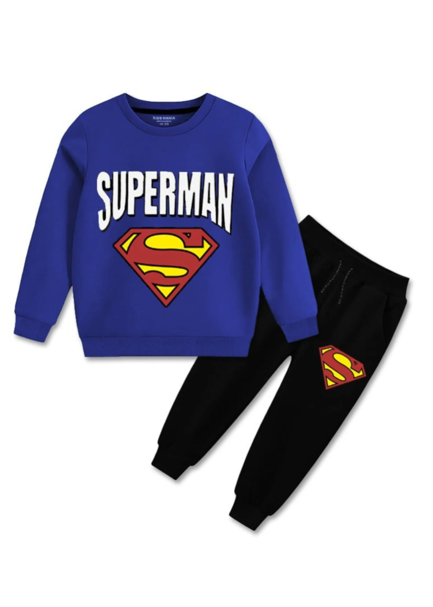 fleece Tracksuit in Blue - view 4