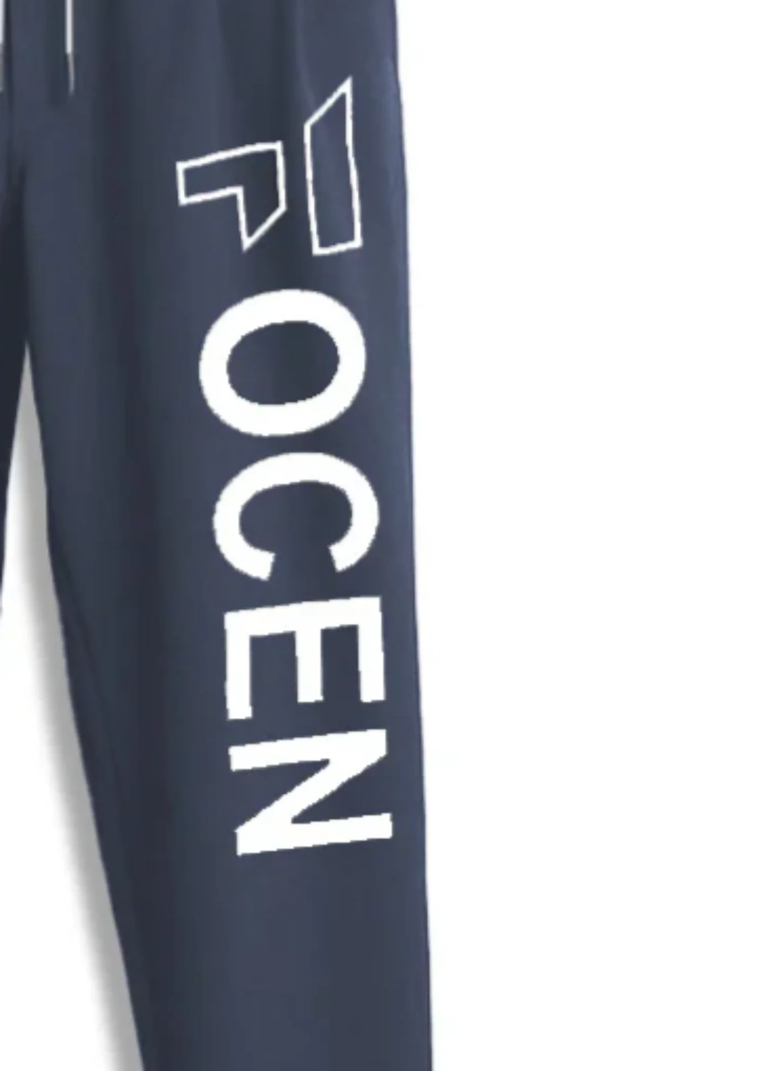 cotton jersey Trousers in Blue - view 3