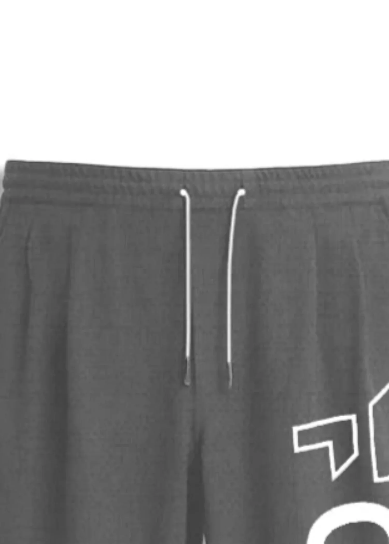 cotton jersey Trousers in Dark grey - view 2