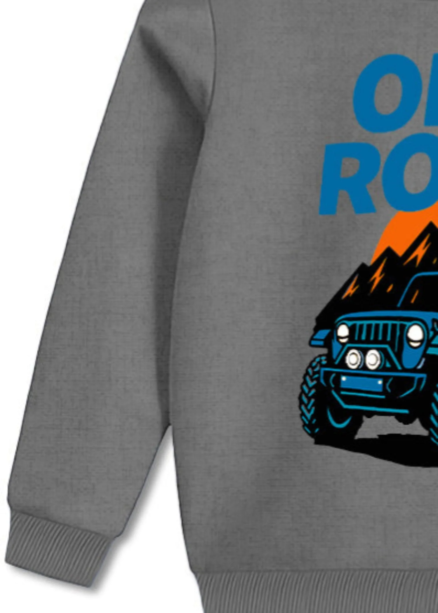 fleece Sweatshirt in Grey - view 3