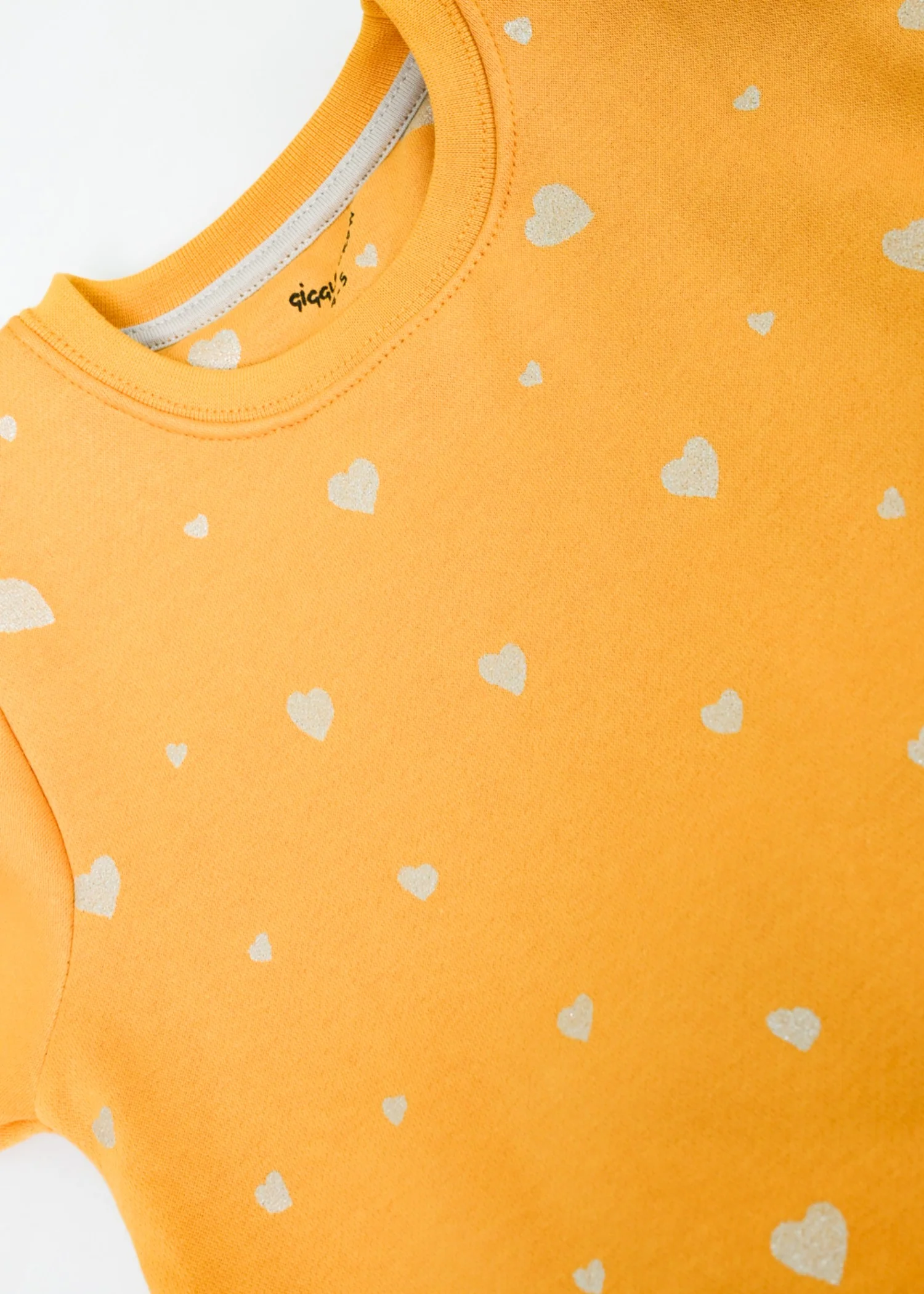 fleece Sweatshirt in Mustard - view 3