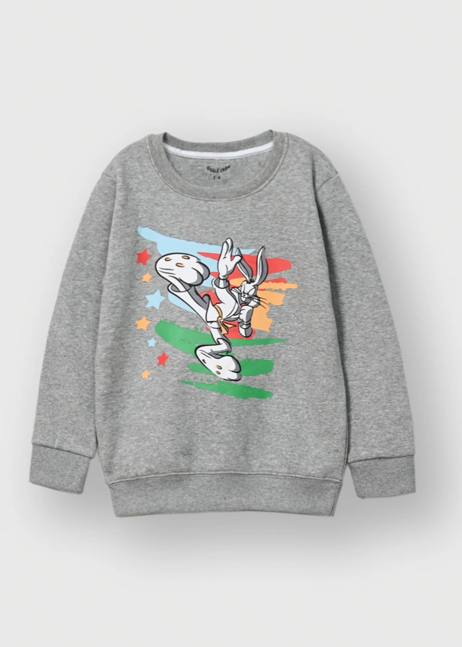 fleece Sweatshirt in Grey