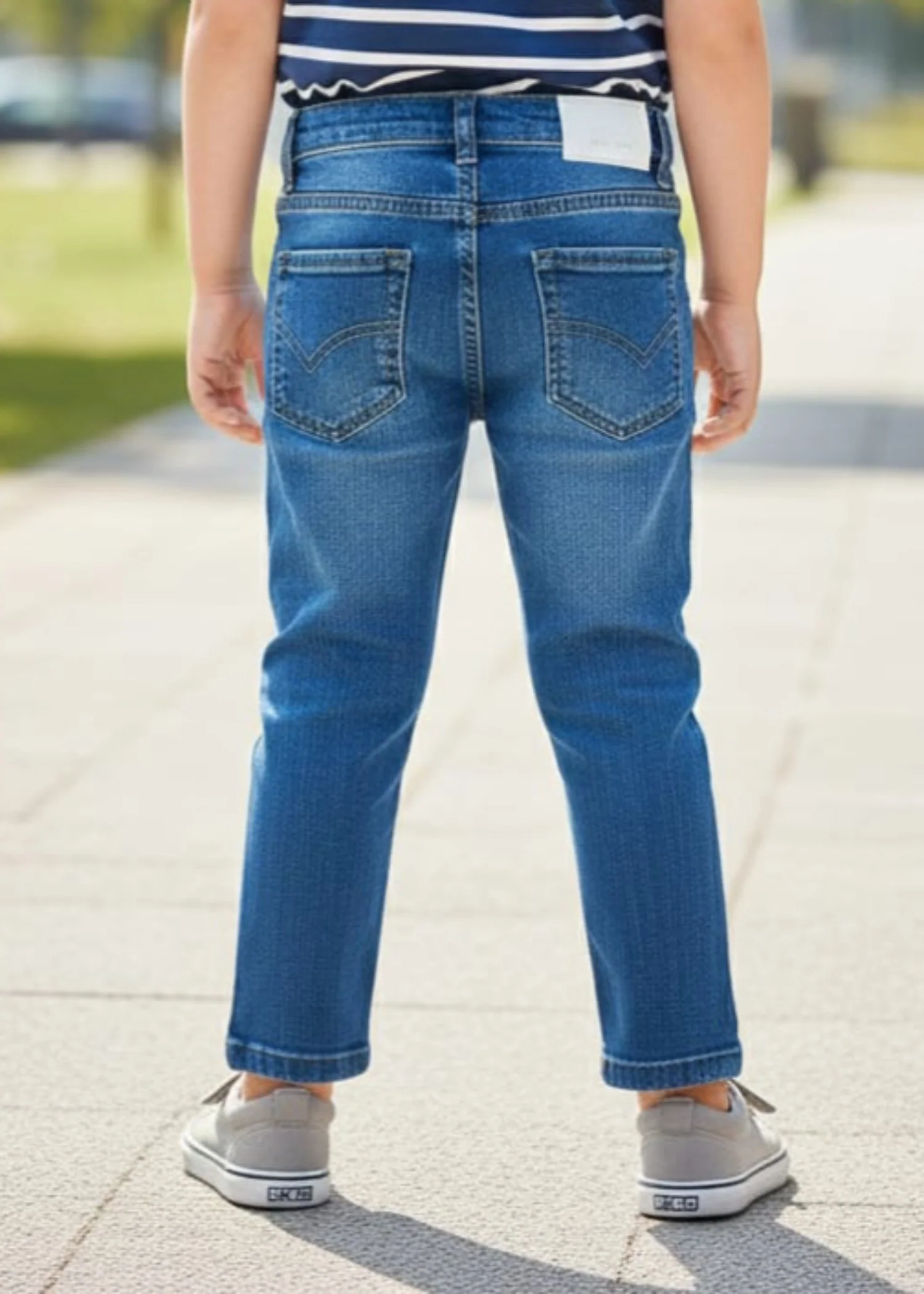 stretch denim Jeans in Blue - view 2