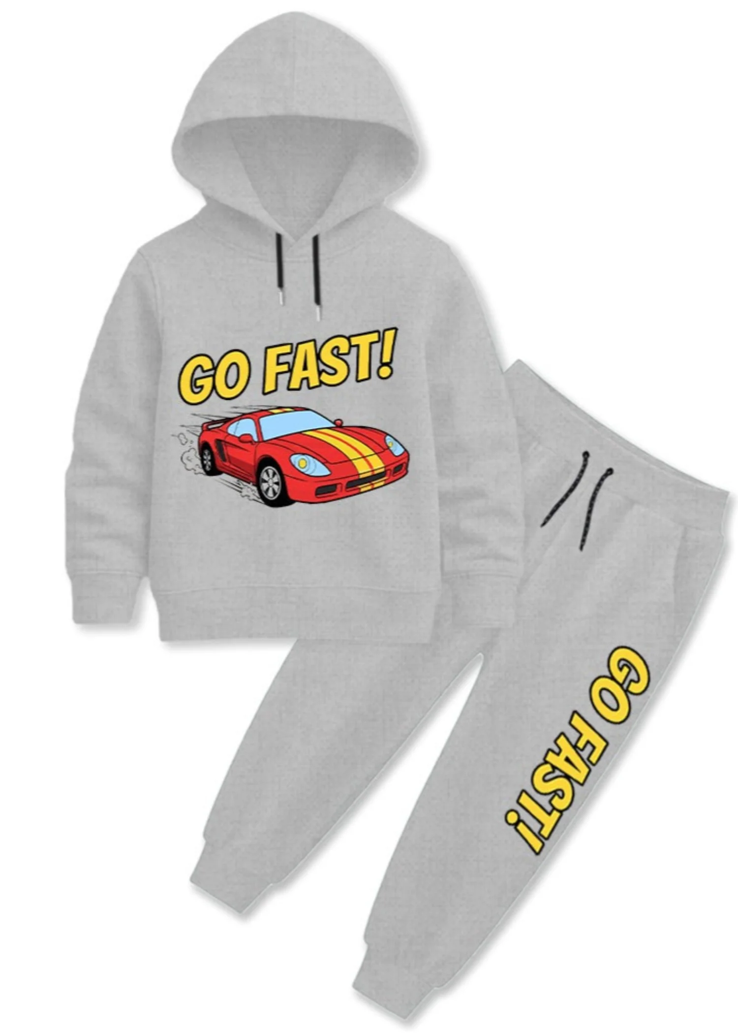 fleece Tracksuit in Light grey - view 4