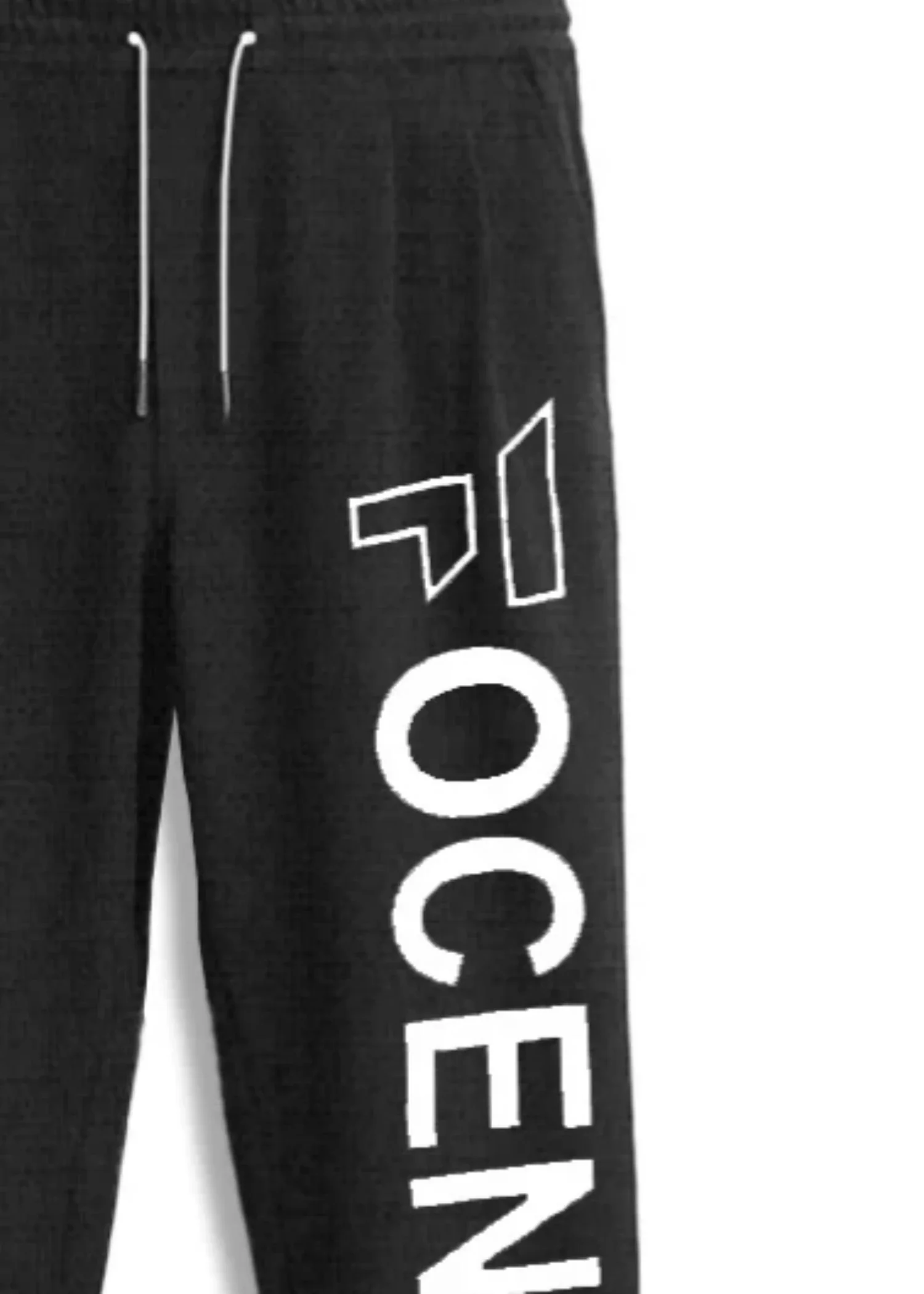 cotton jersey Trousers in Black - view 3