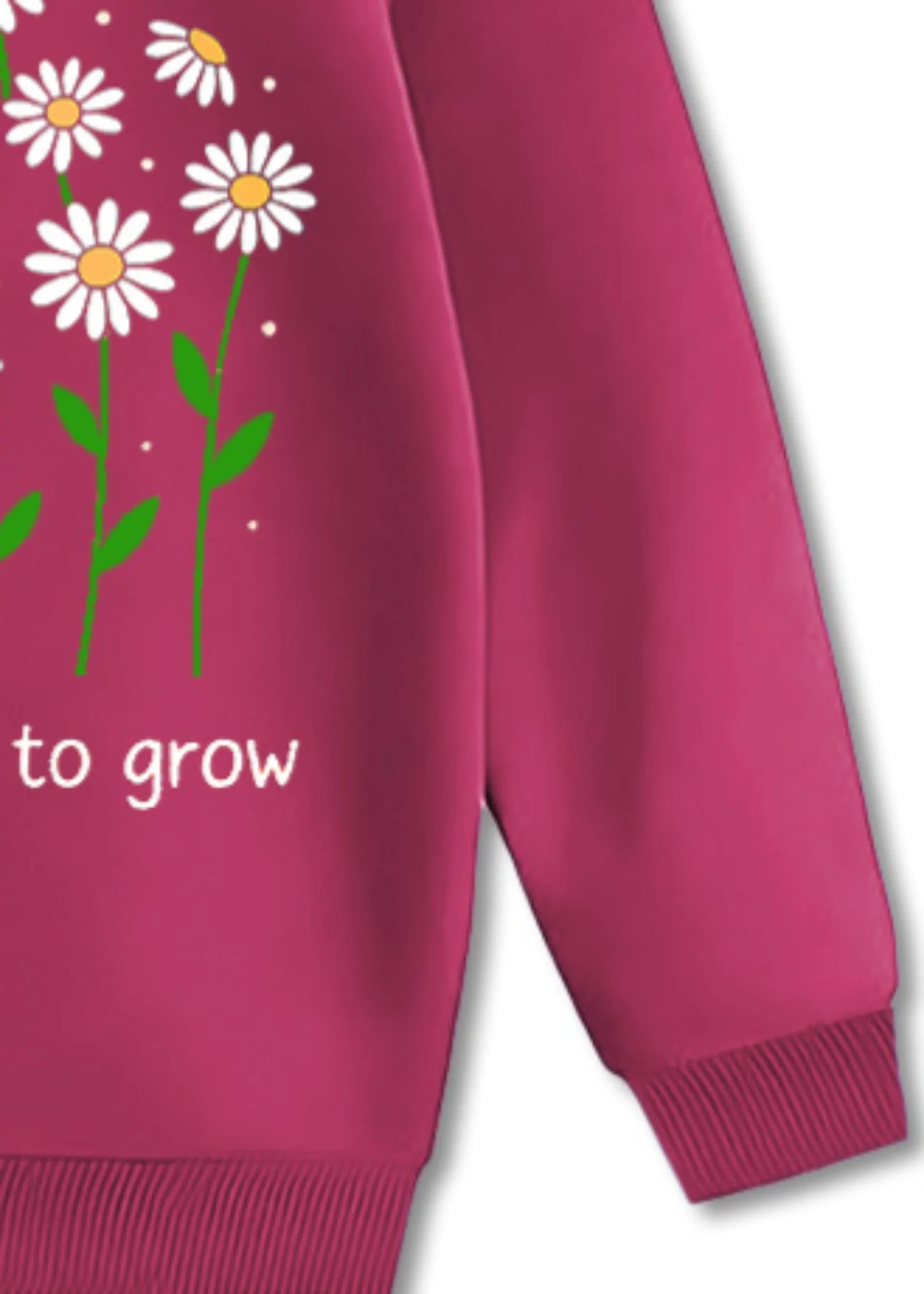 fleece Sweatshirt in Shocking pink - view 3