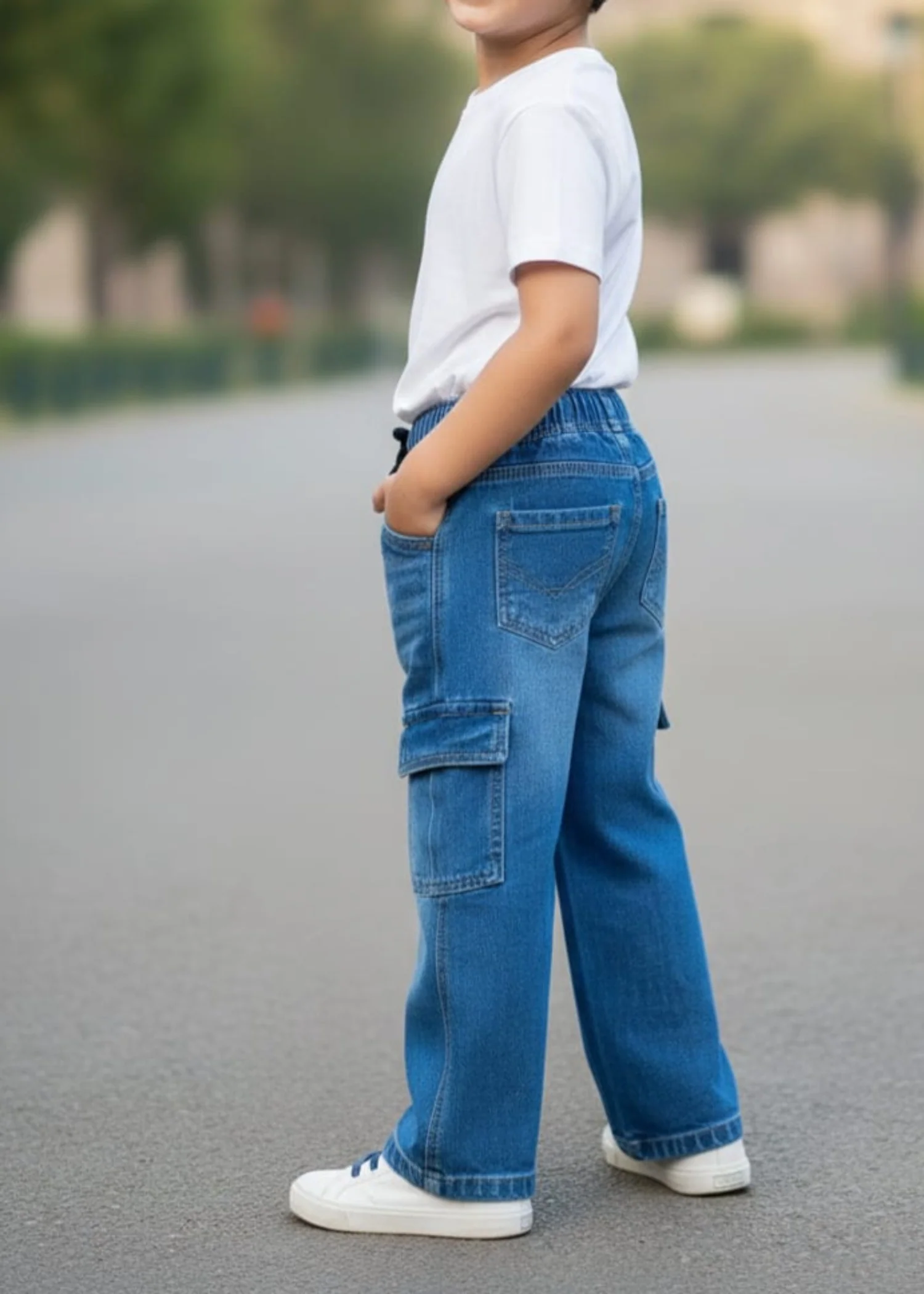 denim Jeans in Denim - view 3
