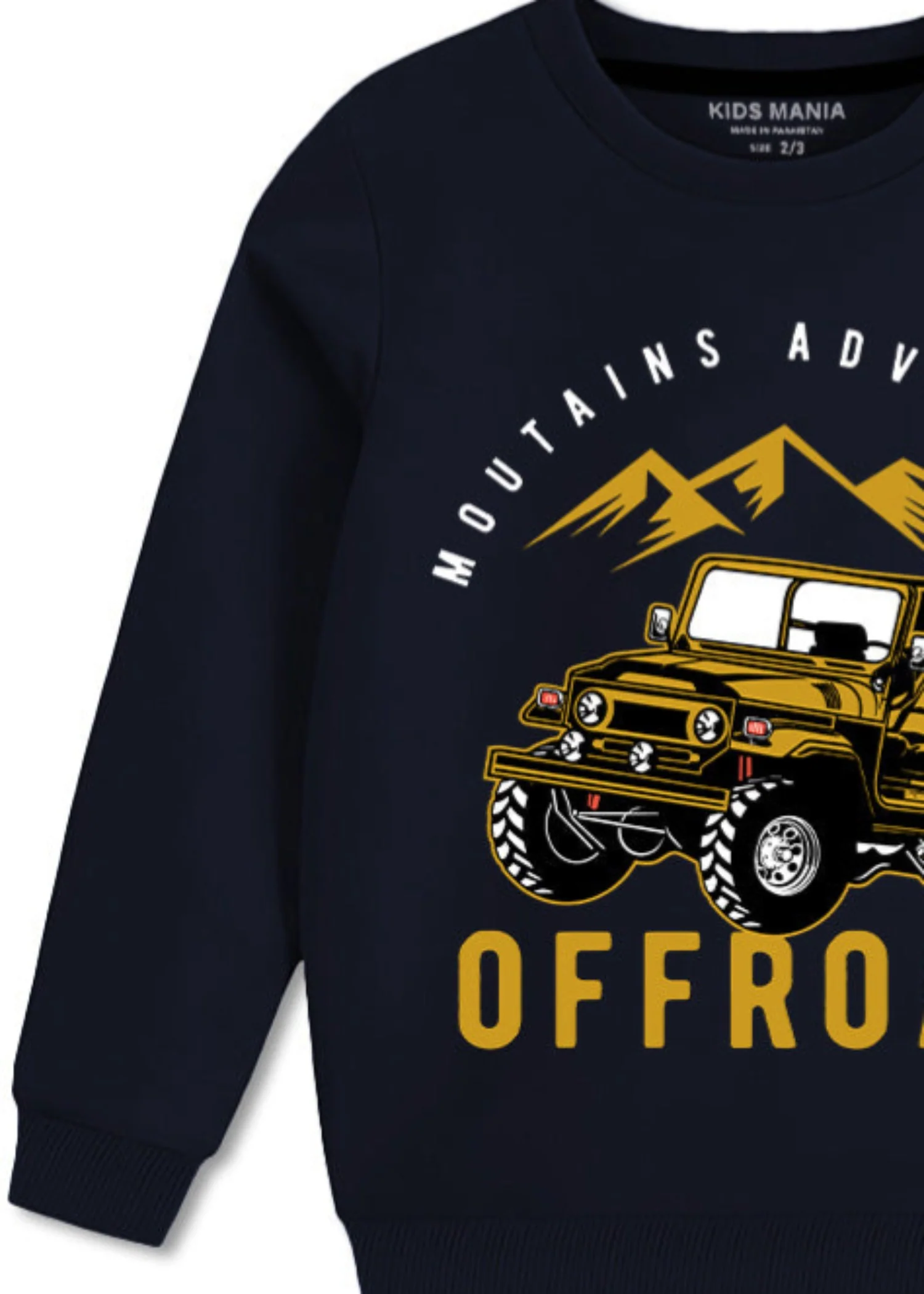fleece Sweatshirt in Navy blue - view 3