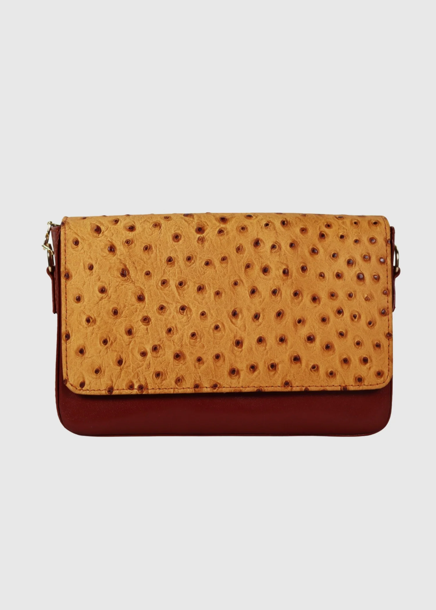 Shoulder Bag in Tawny brown Color by - Trendy Women Shoulder Bag PVR1331 - view 2