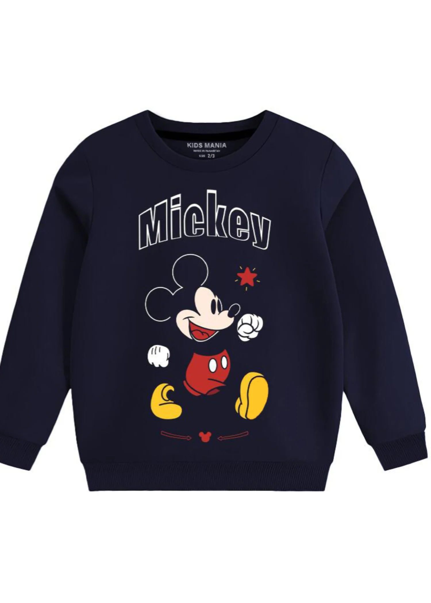 fleece Sweatshirt in Prussian blue