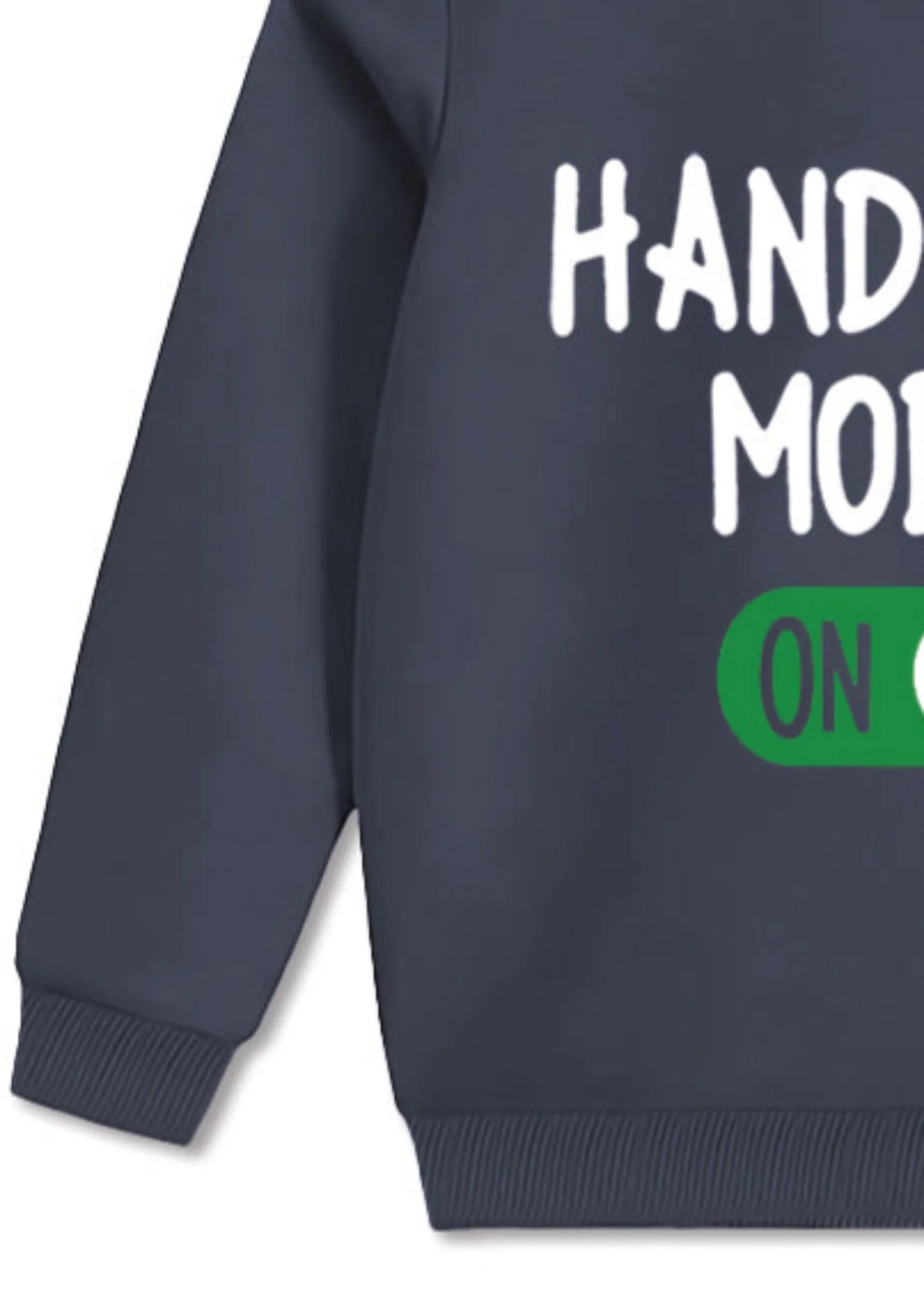 fleece Sweatshirt in Grey - view 3