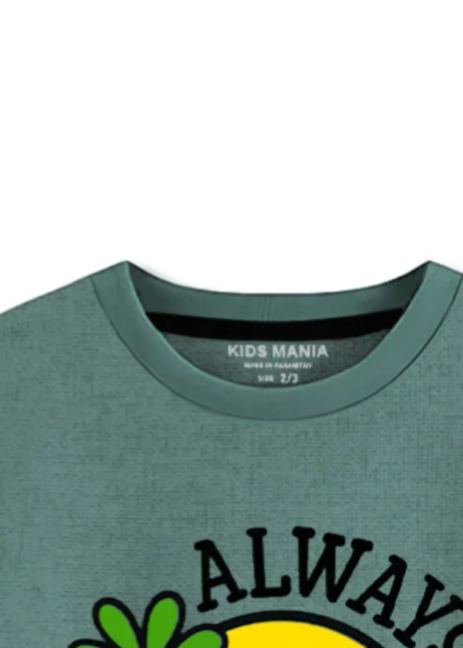 fleece Sweatshirt in Sea green - view 2