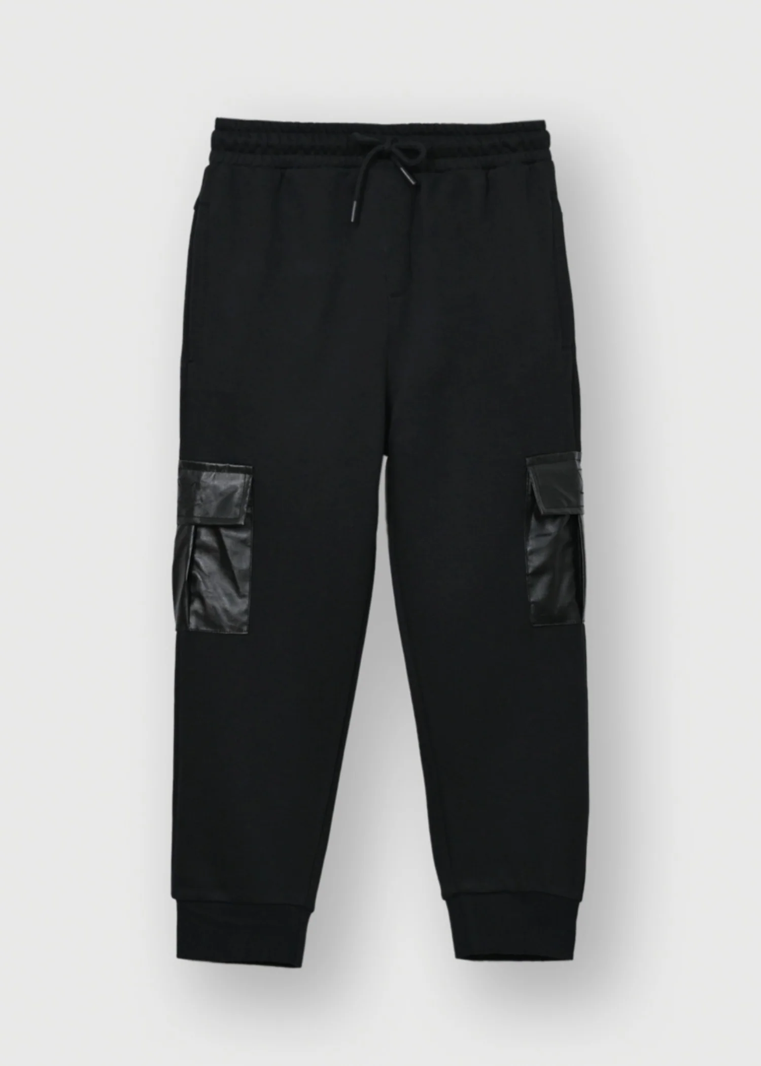 fleece Trousers in Black