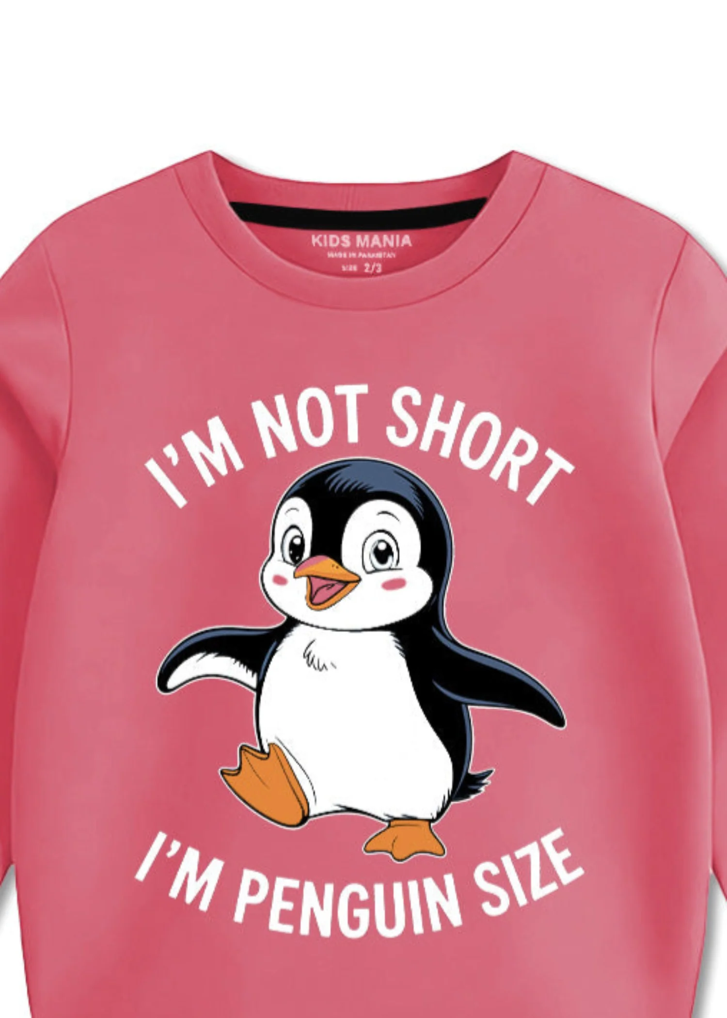 fleece Sweatshirt in Rose pink - view 2