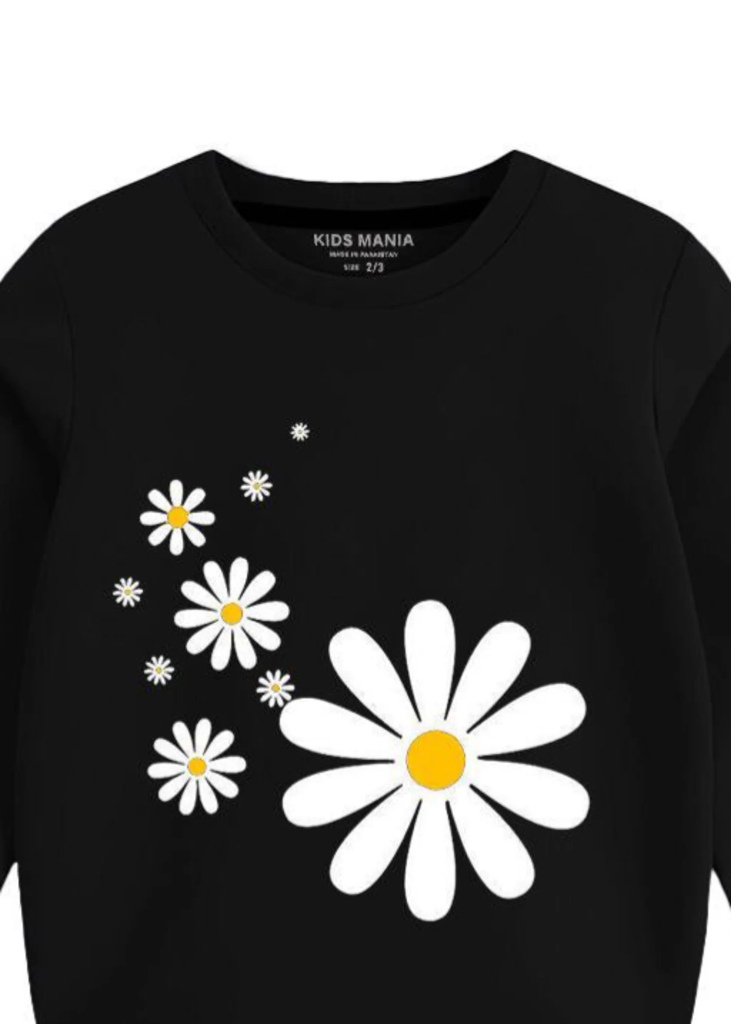 fleece Sweatshirt in Black - view 2