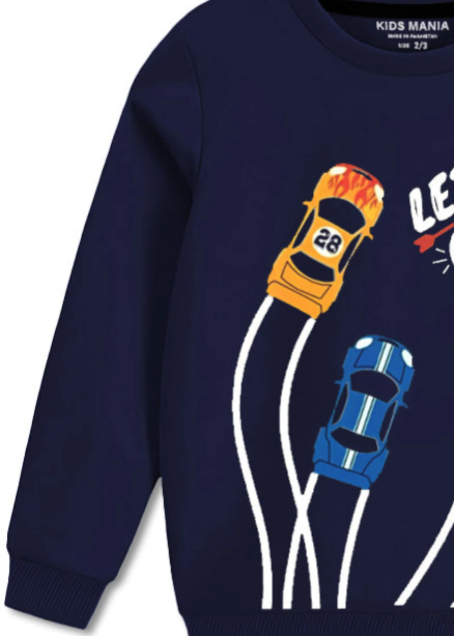 fleece Sweatshirt in Navy blue - view 3