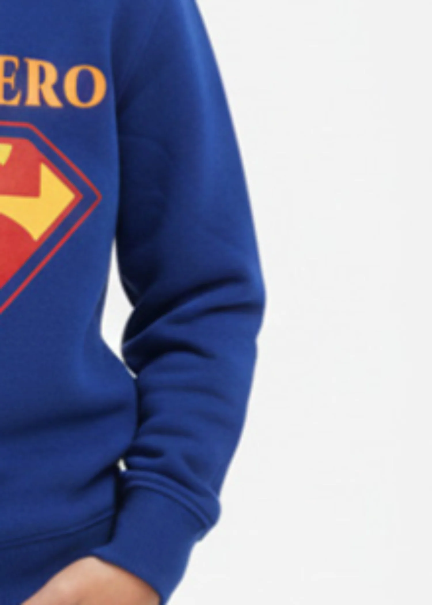 fleece Sweatshirt in Blue - view 3