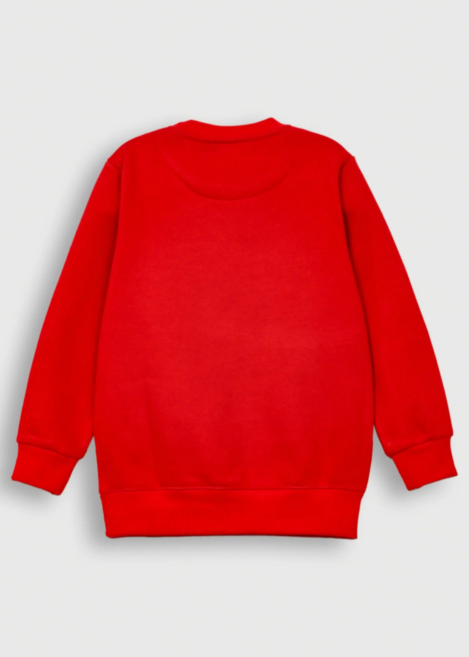 fleece Sweatshirt in Red - view 2
