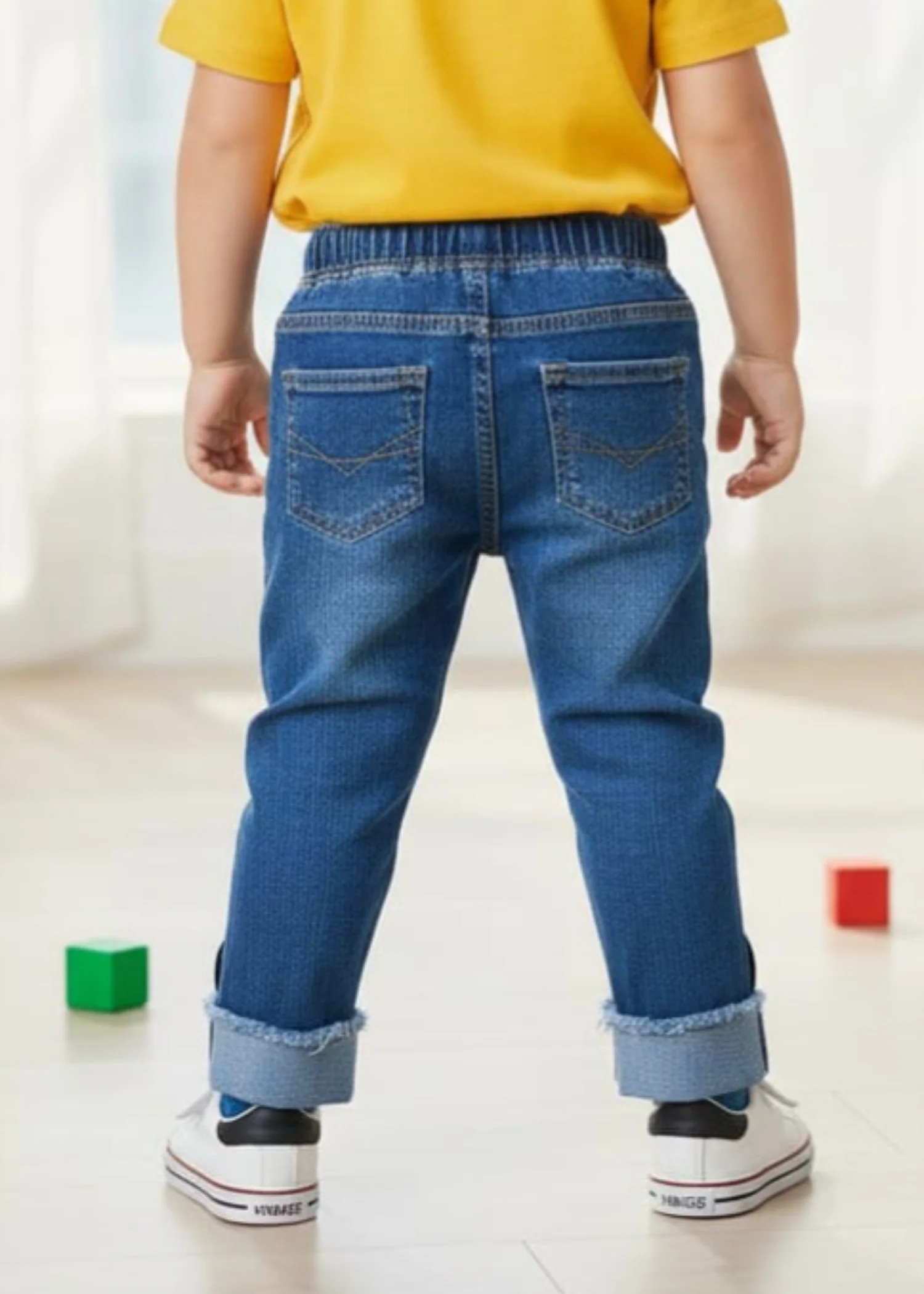 stretch denim Jeans in Denim - view 2