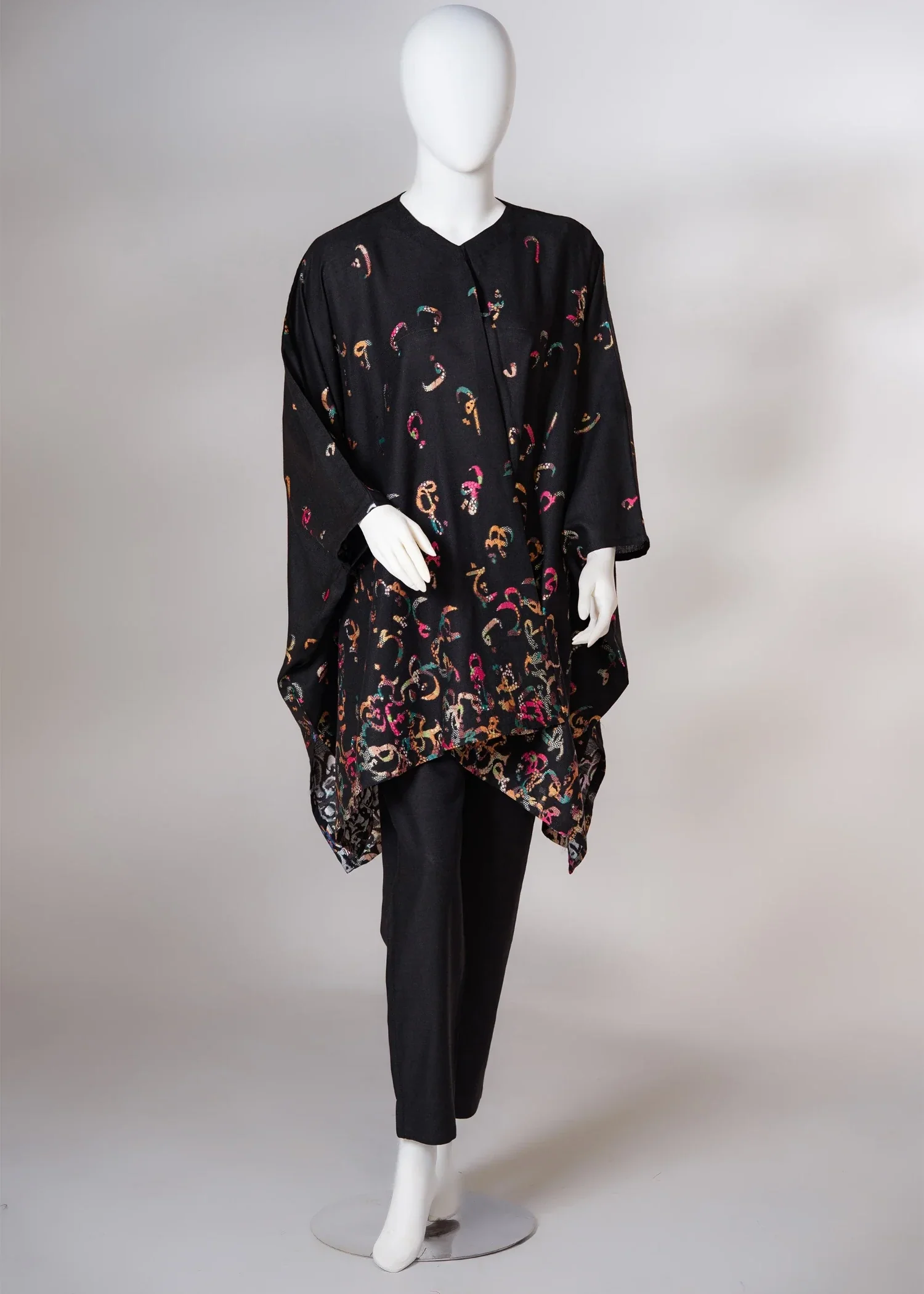 cotton viscose Co Ord Sets in Black
