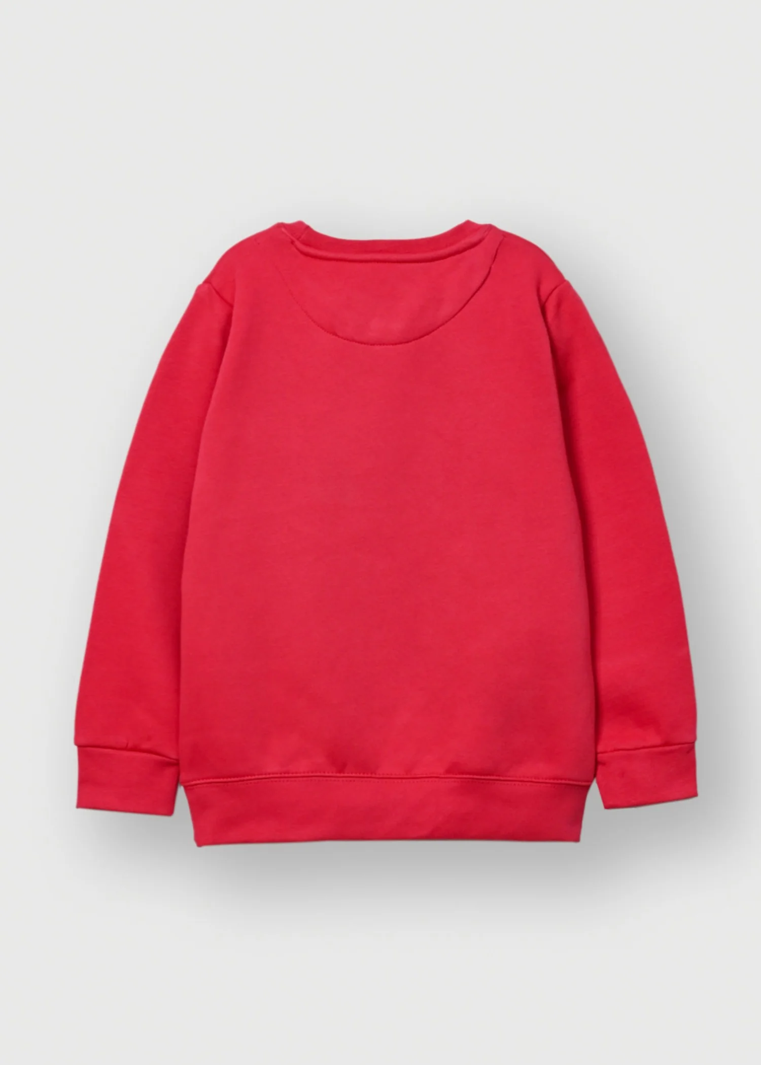 fleece Sweatshirt in Red - view 2