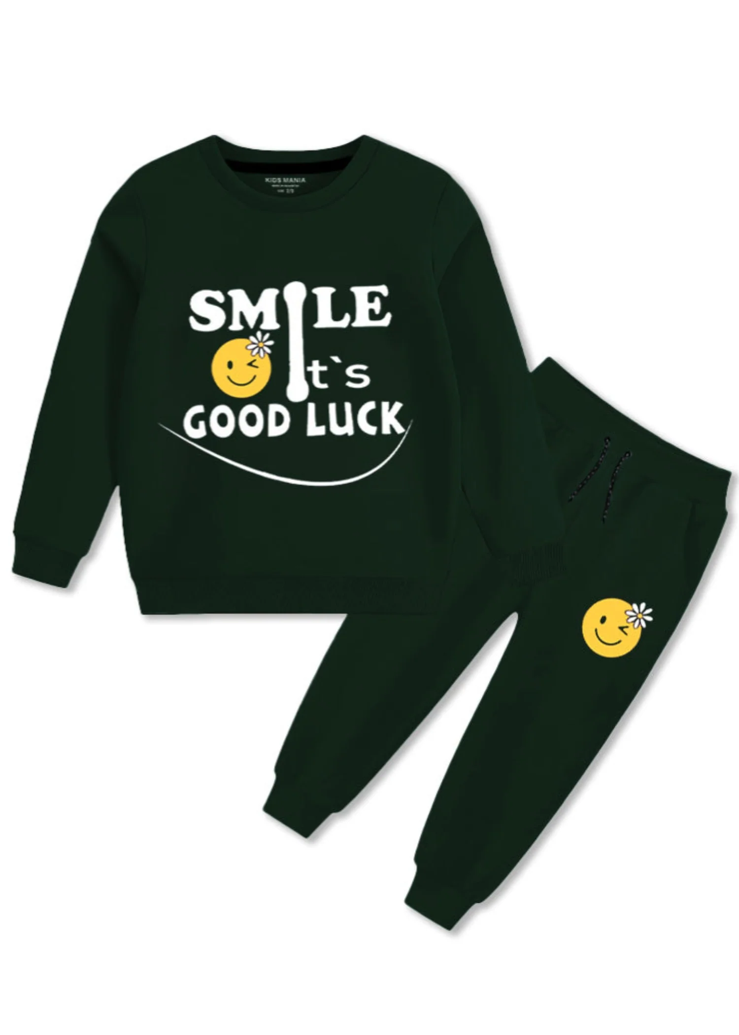 fleece Sweatshirt in Green - view 4