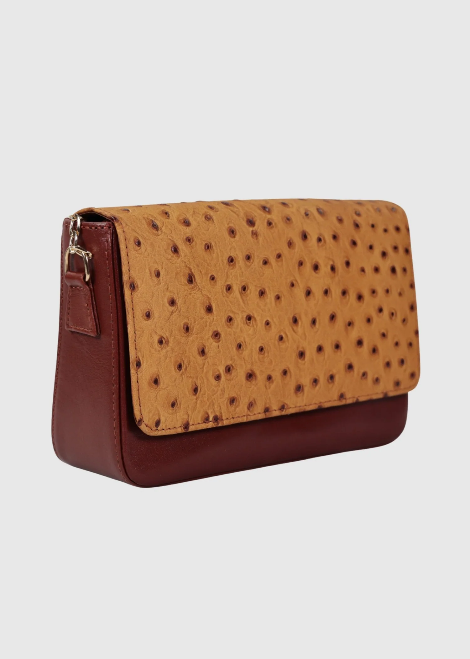 Shoulder Bag in Tawny brown Color by - Trendy Women Shoulder Bag PVR1331 - view 3