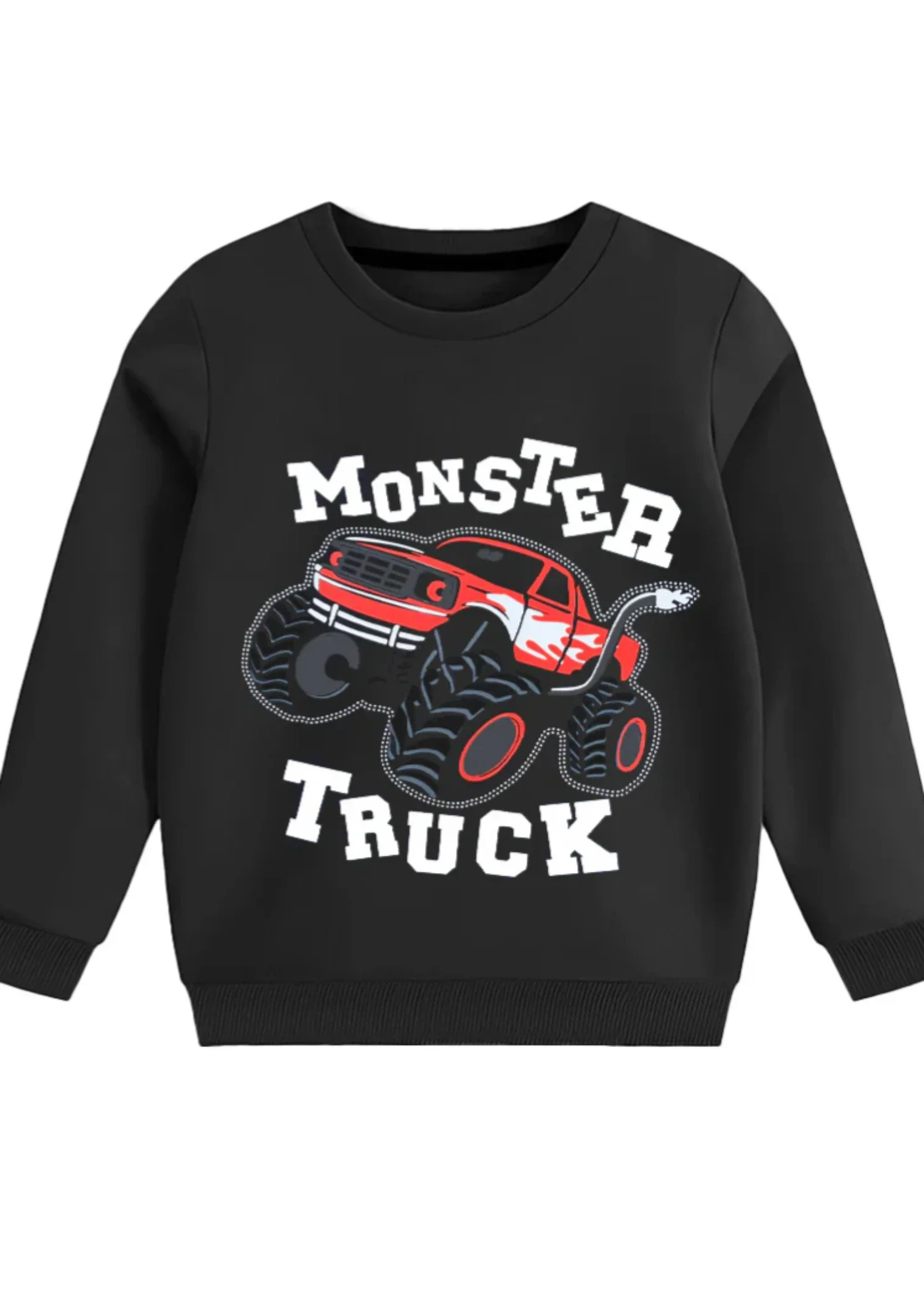 fleece Sweatshirt in Charcoal