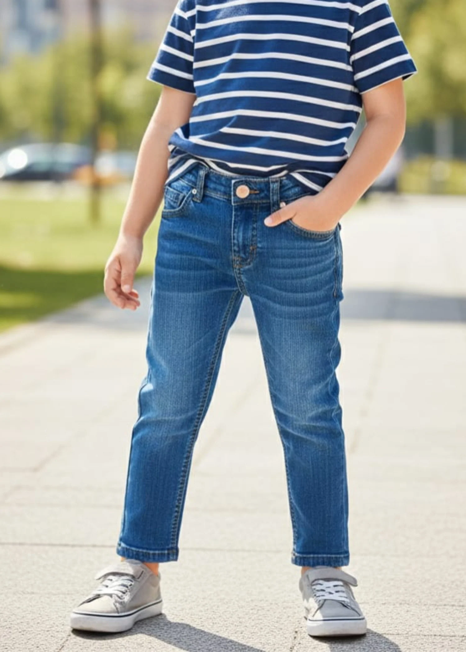 stretch denim Jeans in Blue