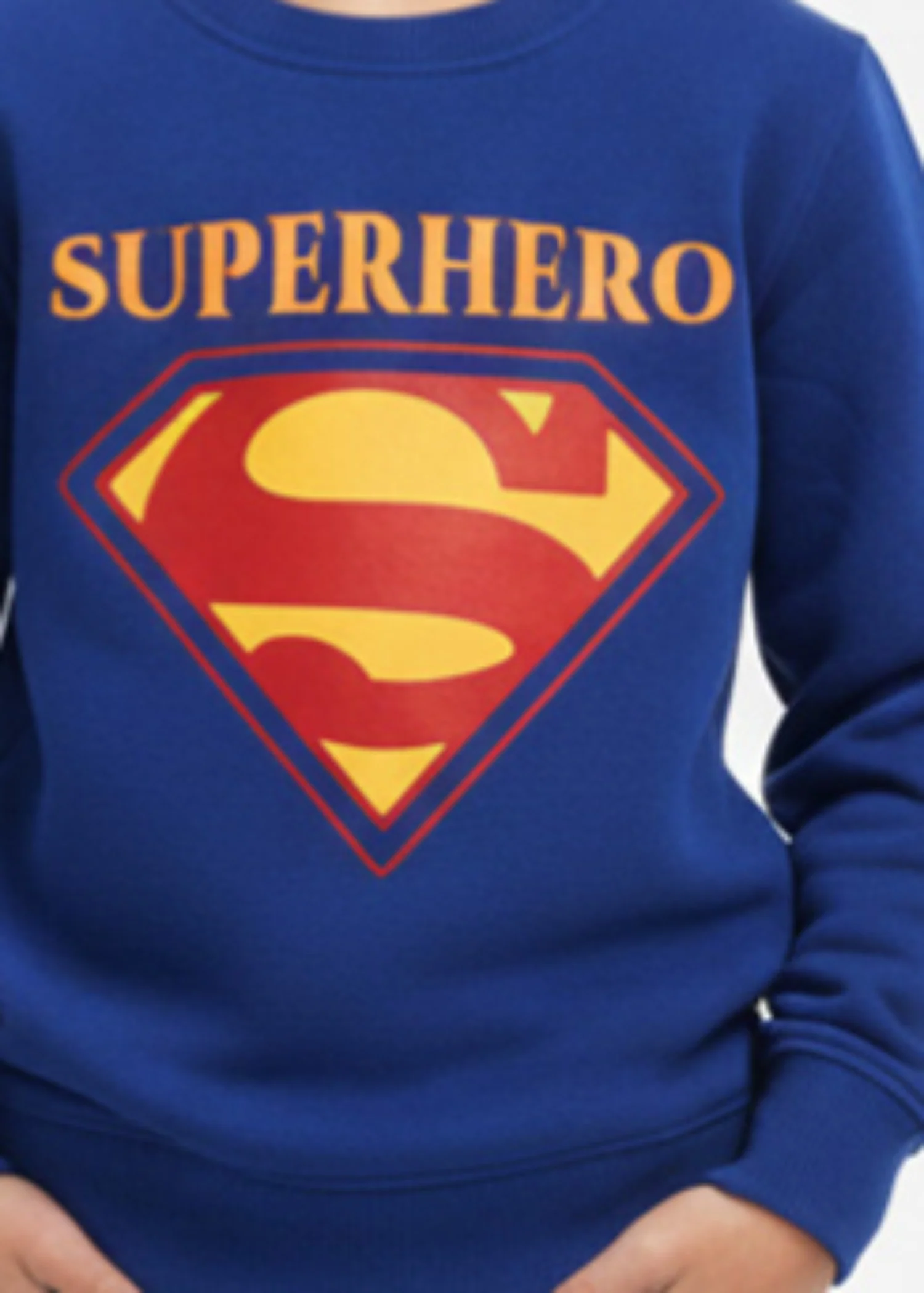 fleece Sweatshirt in Blue - view 2