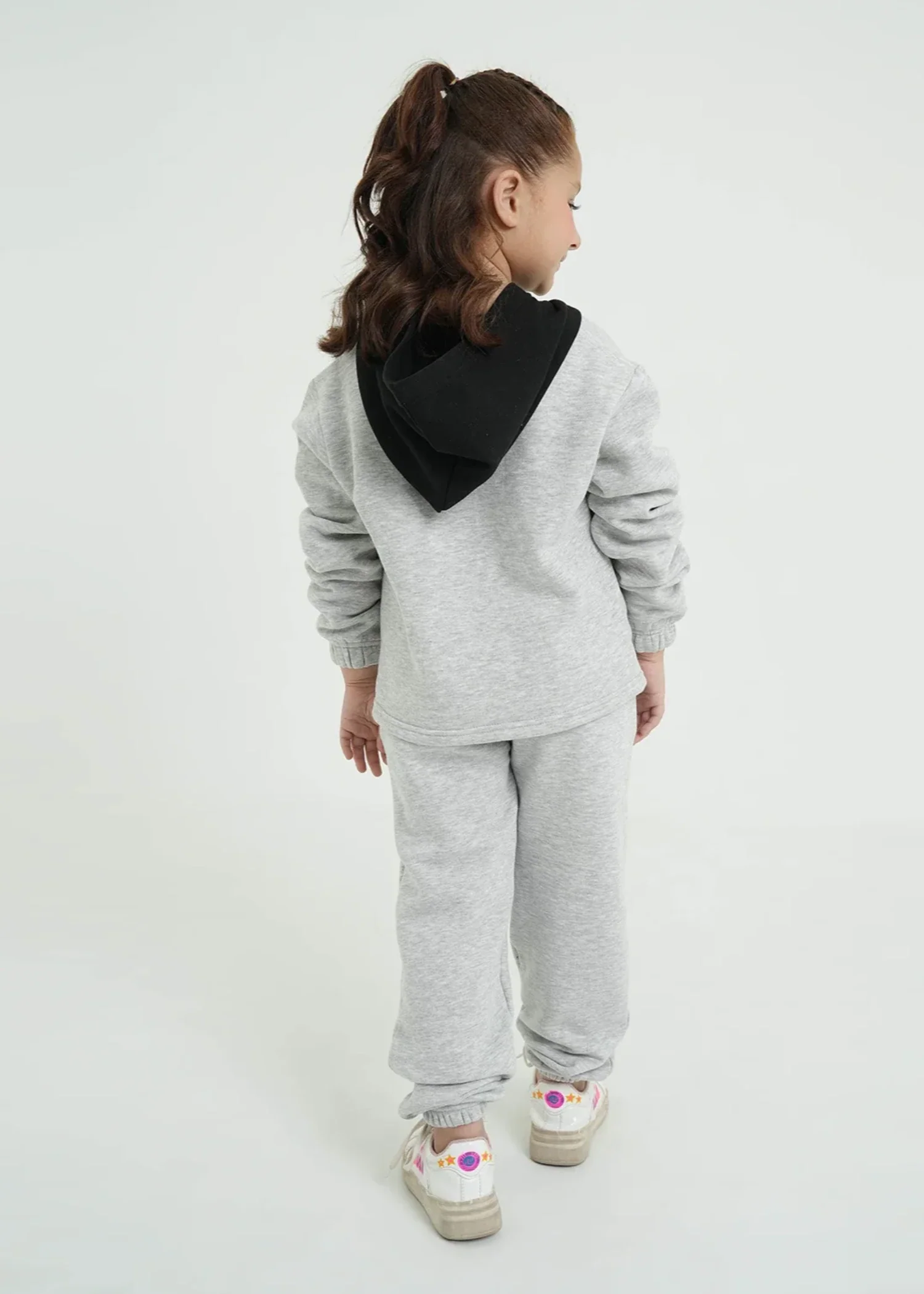 fleece Tracksuit in Grey - view 2