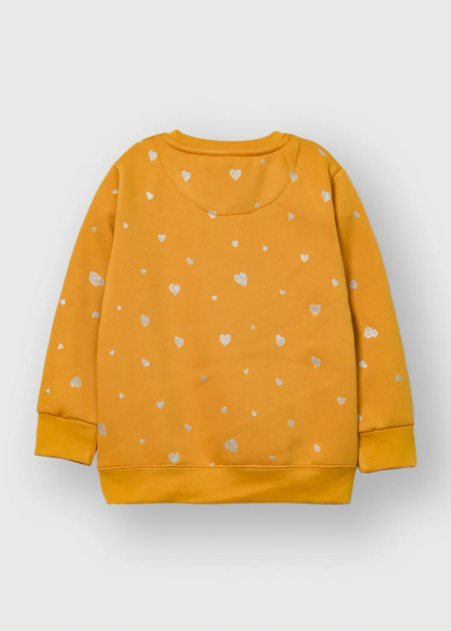 fleece Sweatshirt in Mustard - view 2
