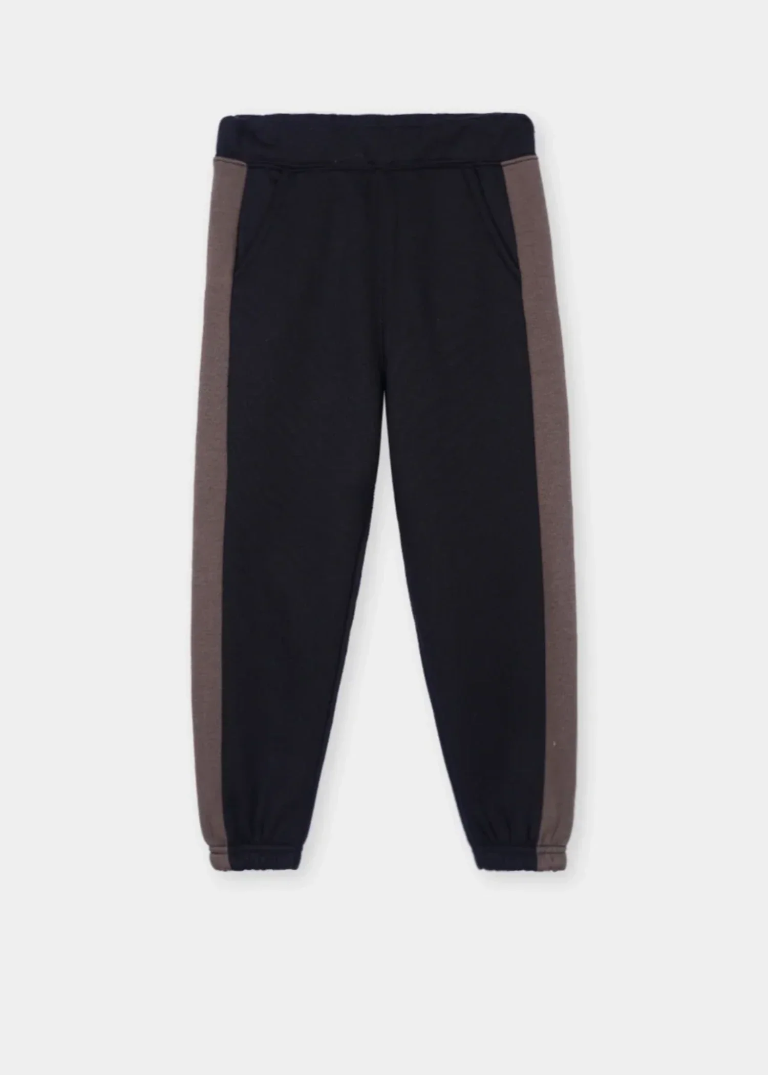 fleece Tracksuit in Black, brown - view 4