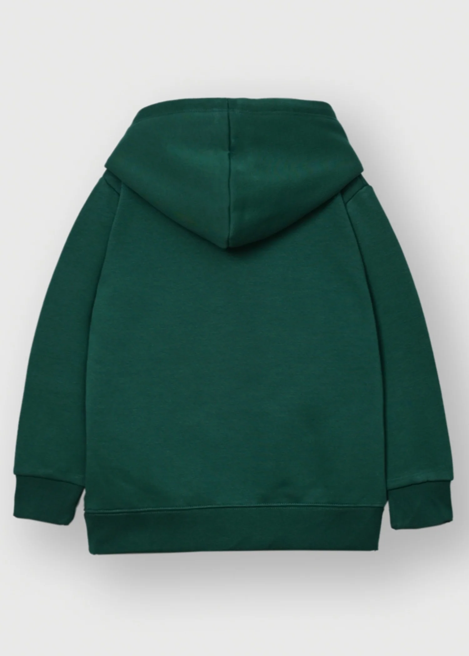 fleece Hoodie in Dark green - view 2