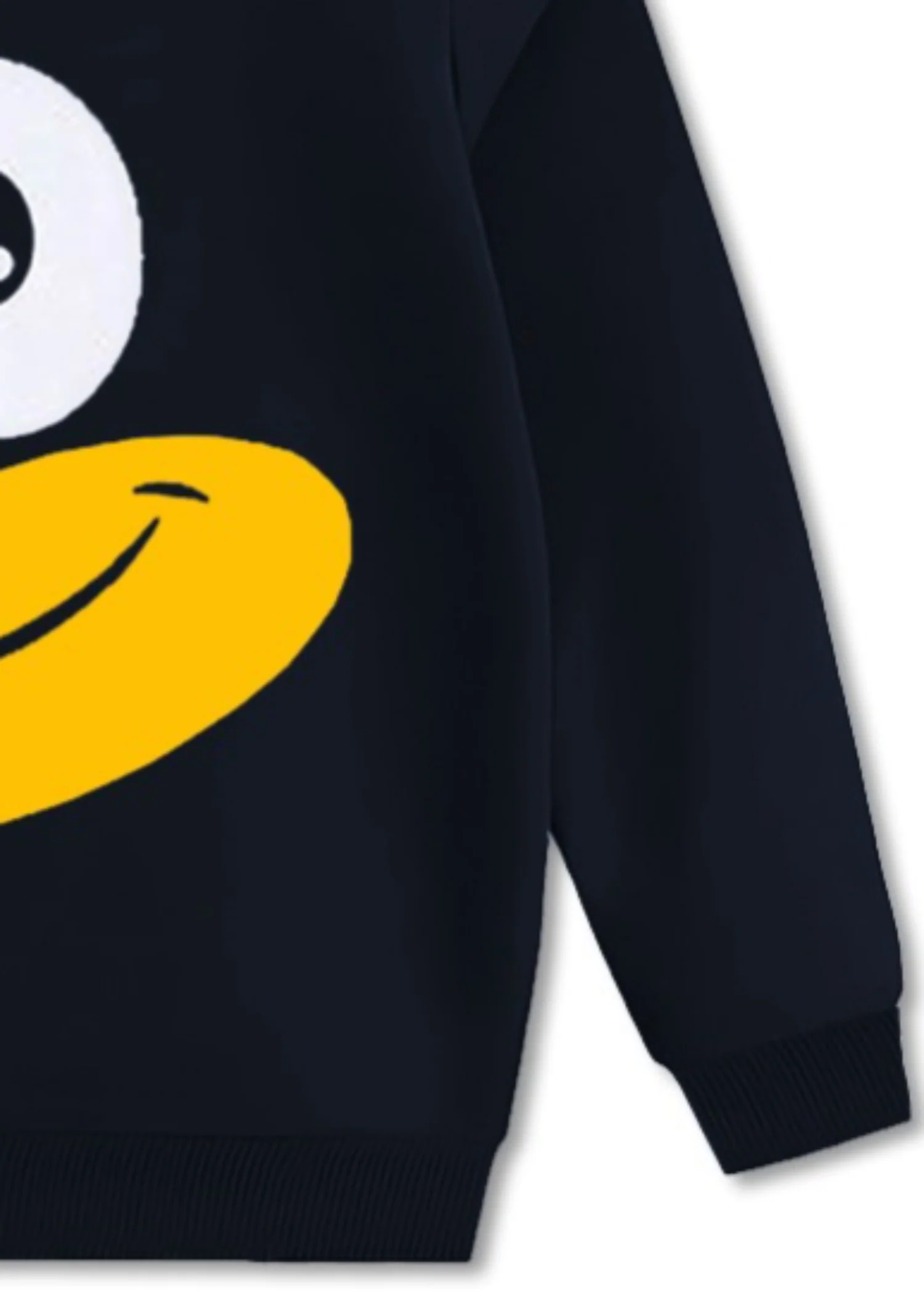 fleece Sweatshirt in Prussian blue - view 3