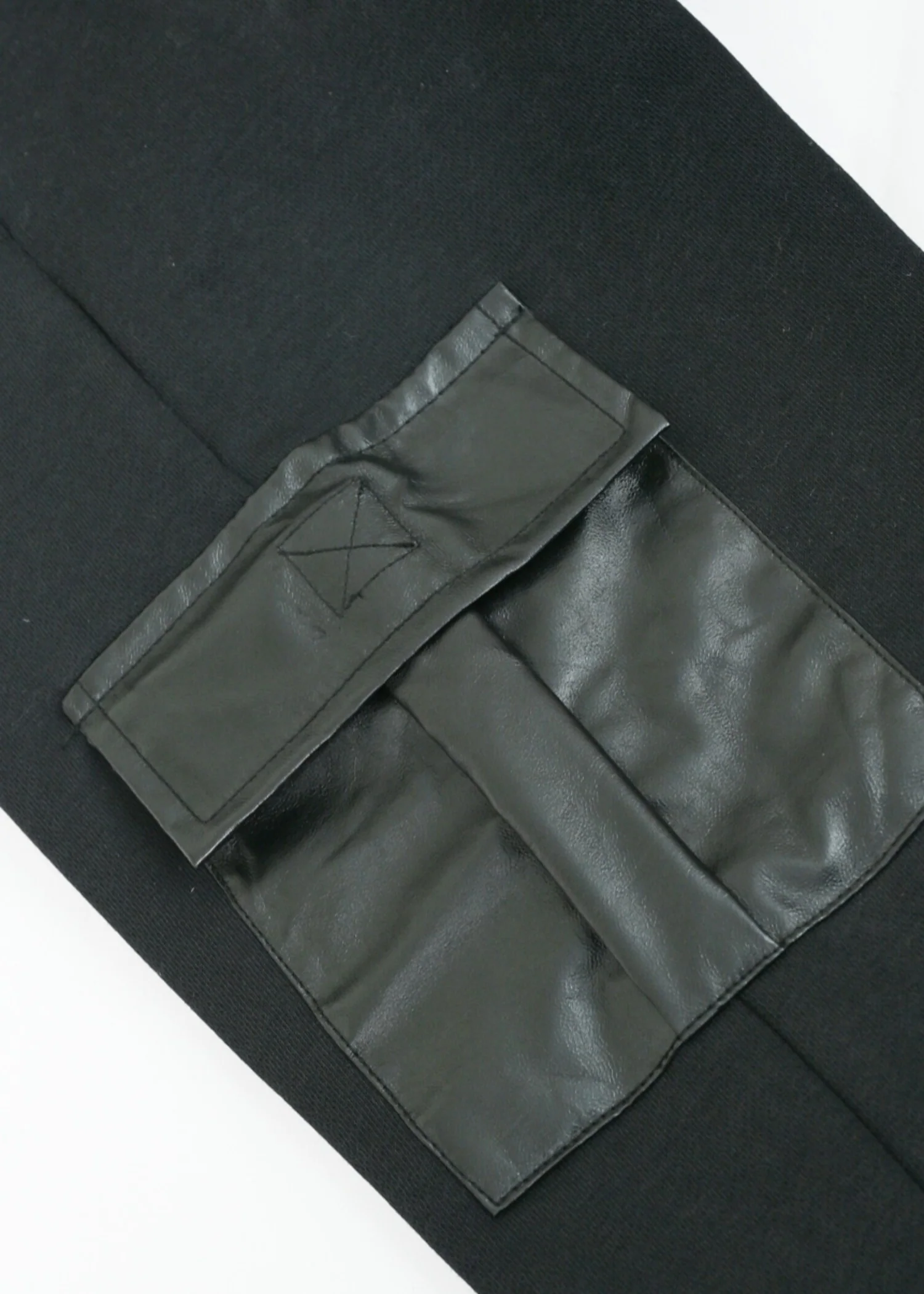 fleece Trousers in Black - view 3