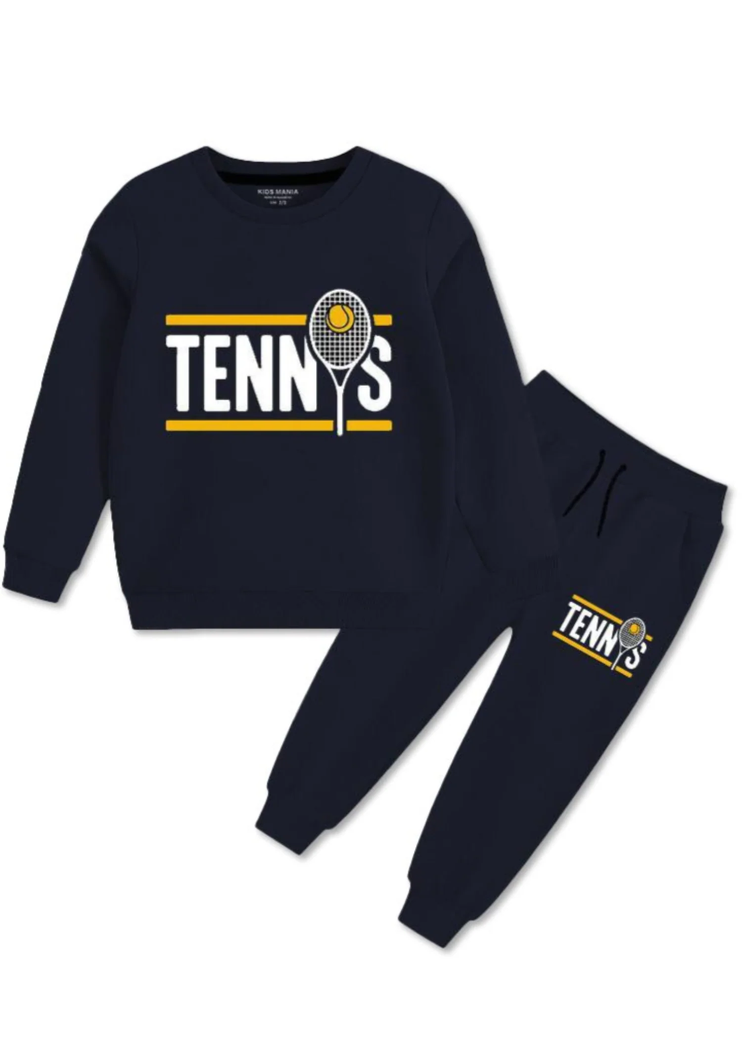 fleece Tracksuit in Dark blue