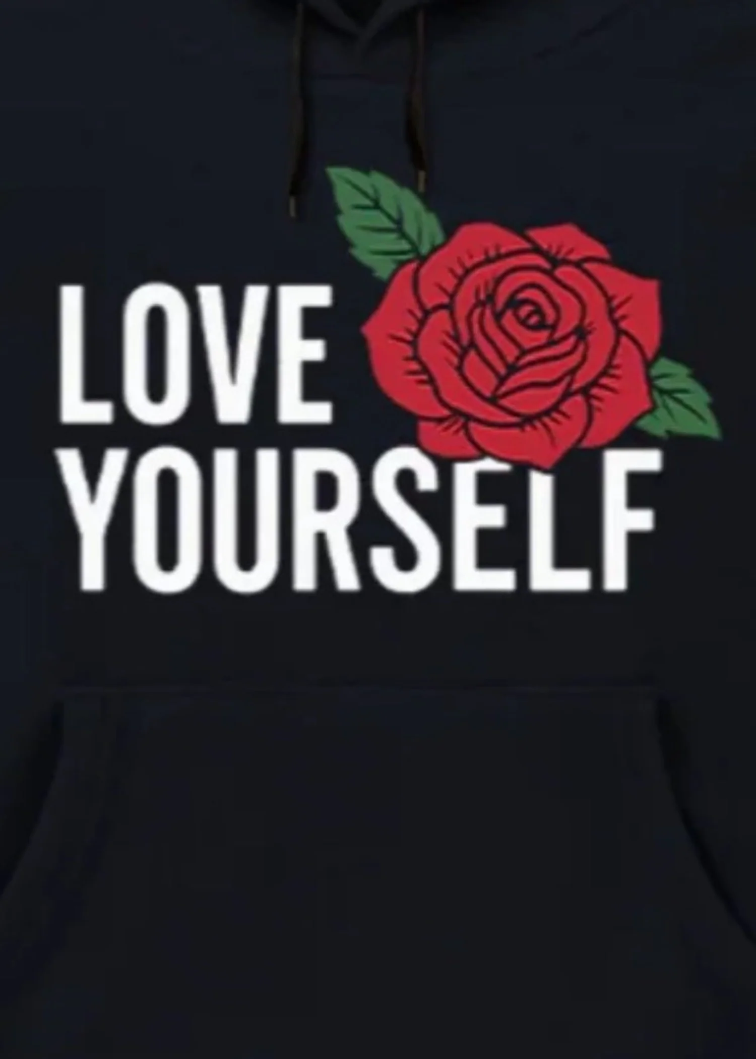 fleece Hoodie in Navy blue - view 3