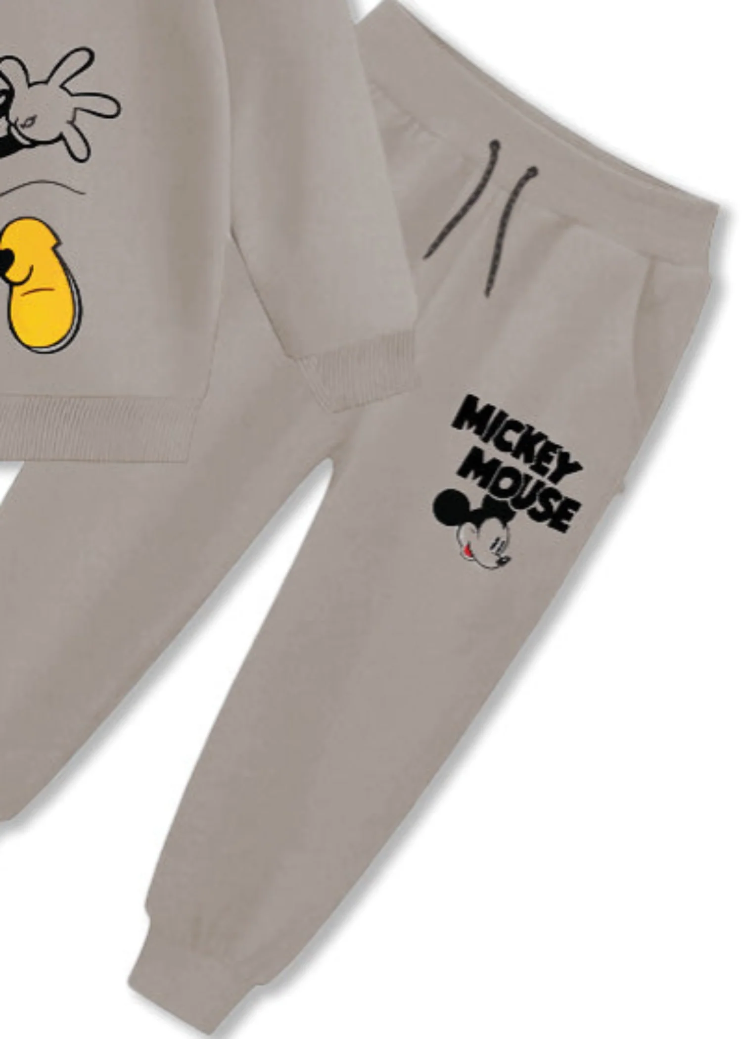 fleece Tracksuit in Warm grey - view 3