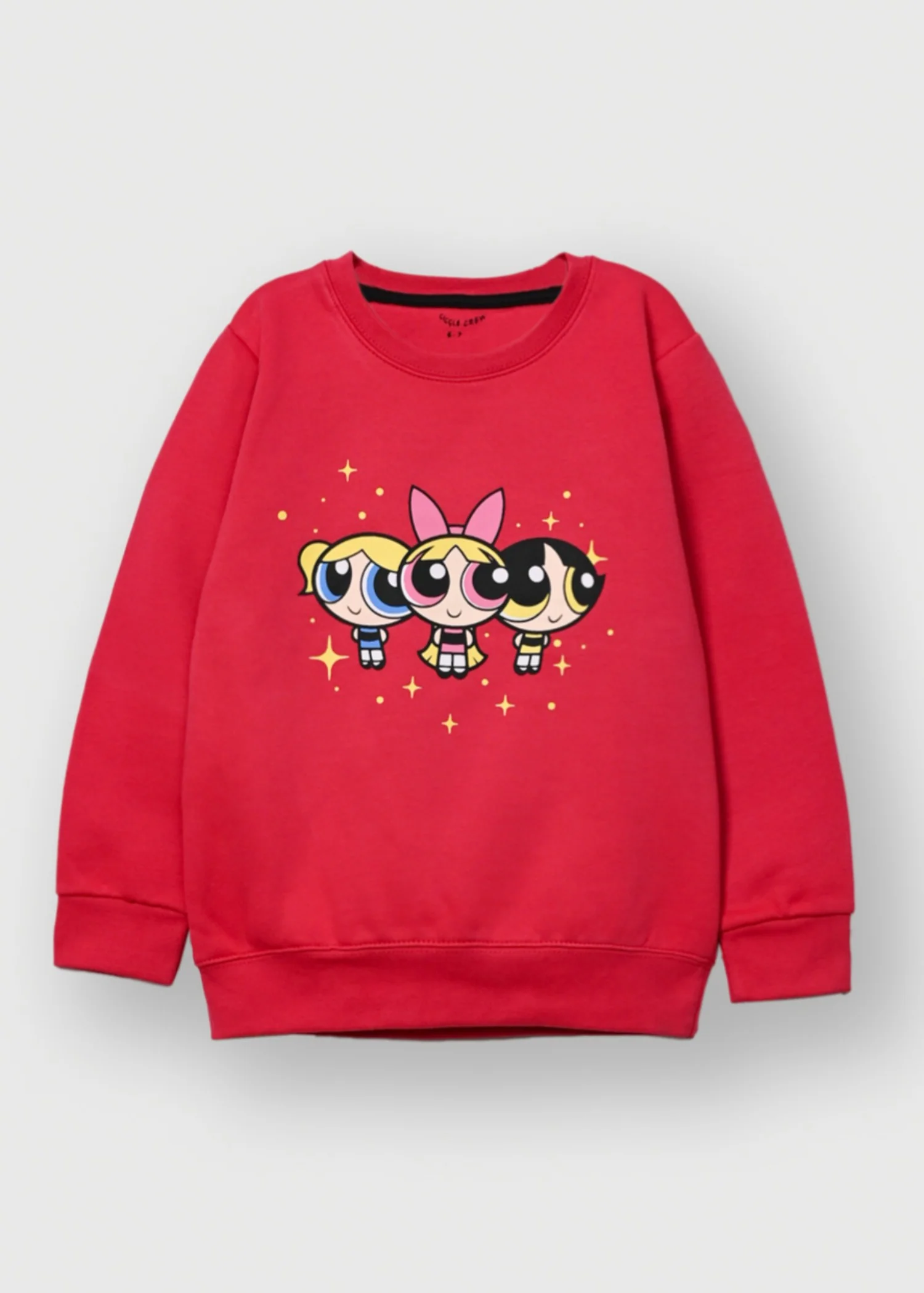 fleece Sweatshirt in Red