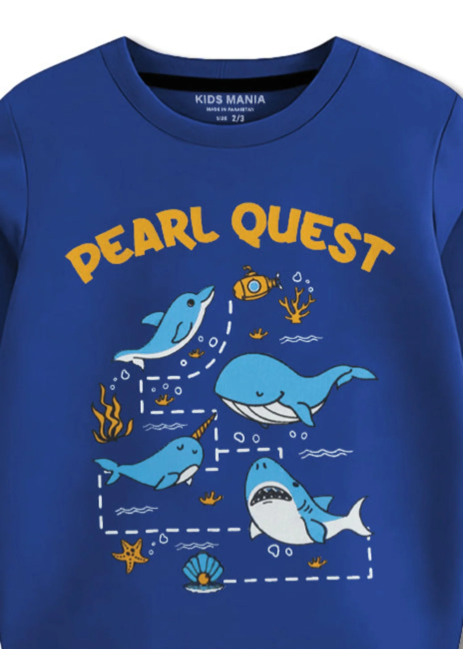 fleece Sweatshirt in Blue - view 2