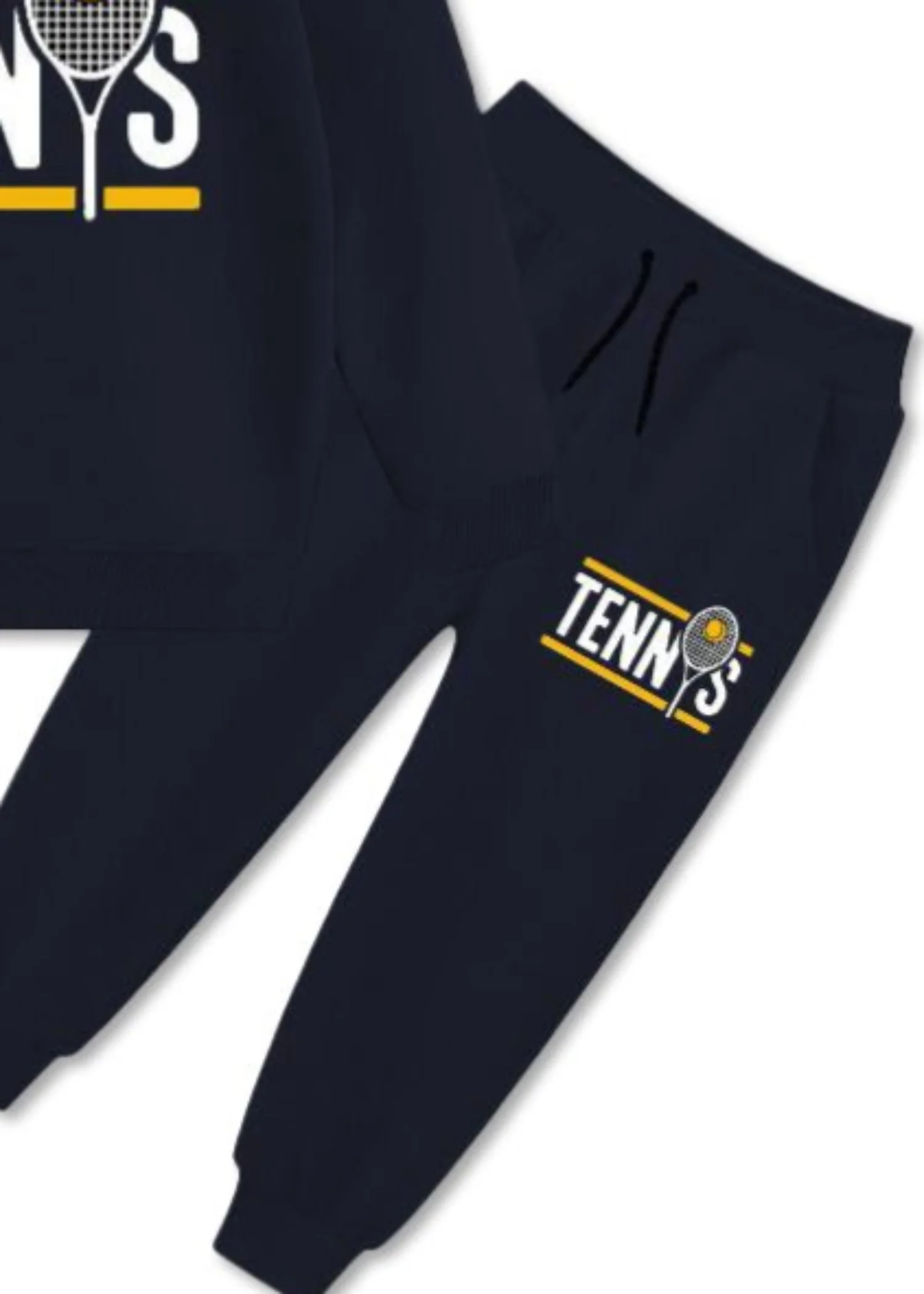 fleece Tracksuit in Dark blue - view 3
