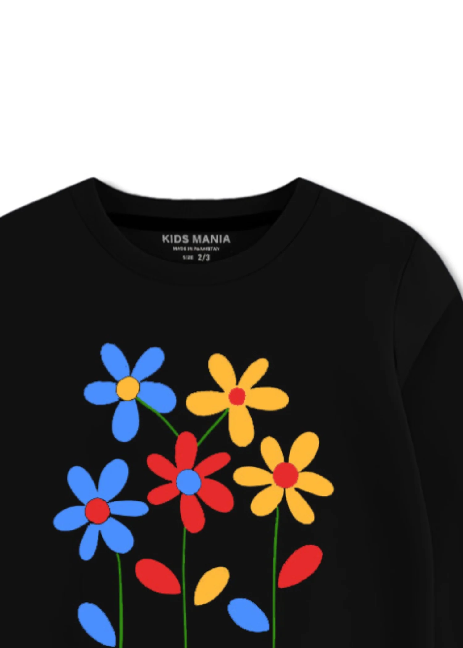 fleece Sweatshirt in Black - view 2