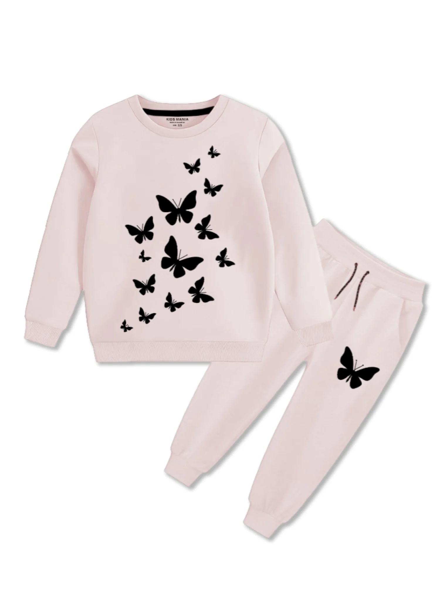 fleece Co Ord Sets in Pearl white - view 2