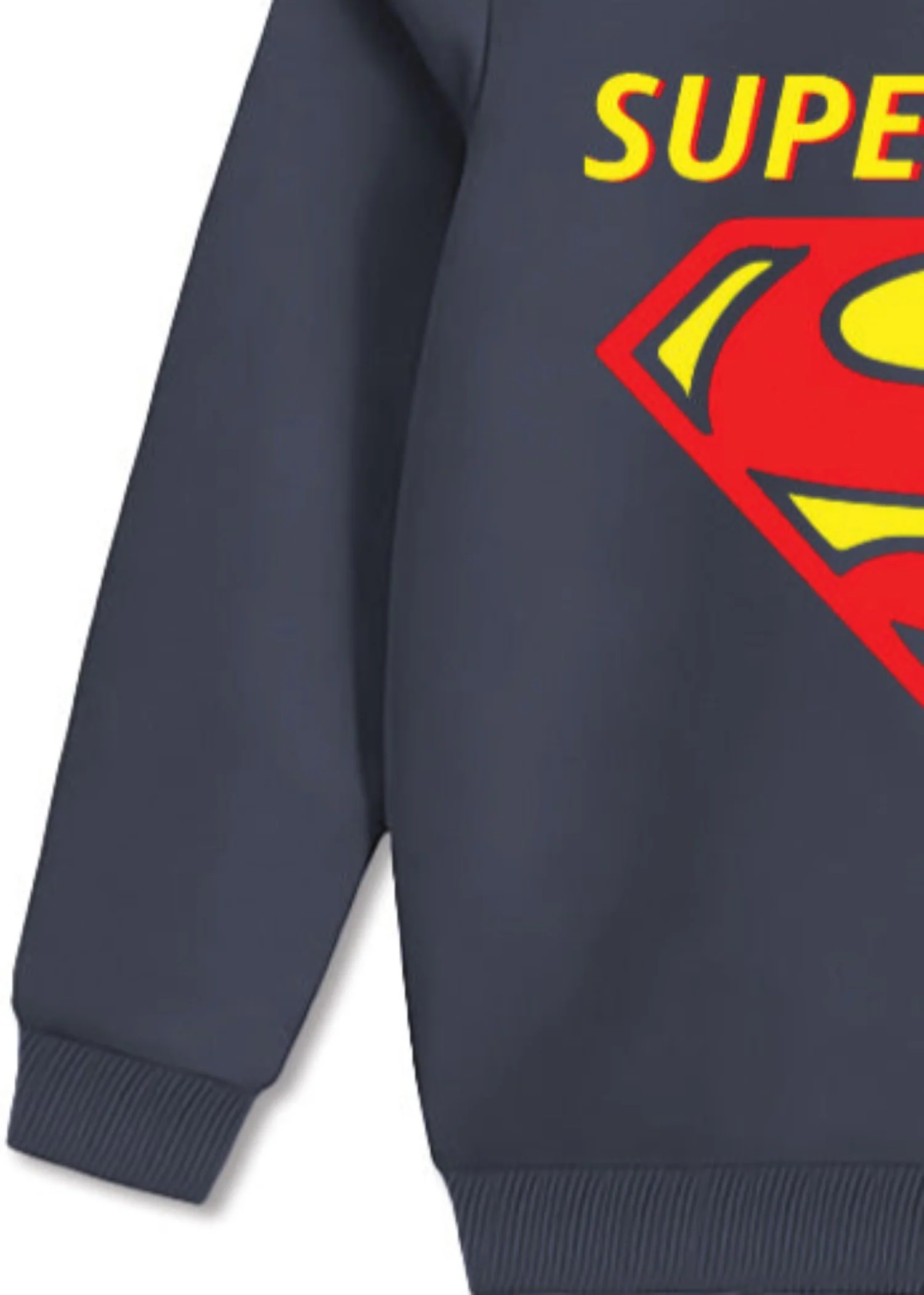 fleece Sweatshirt in Grey - view 3